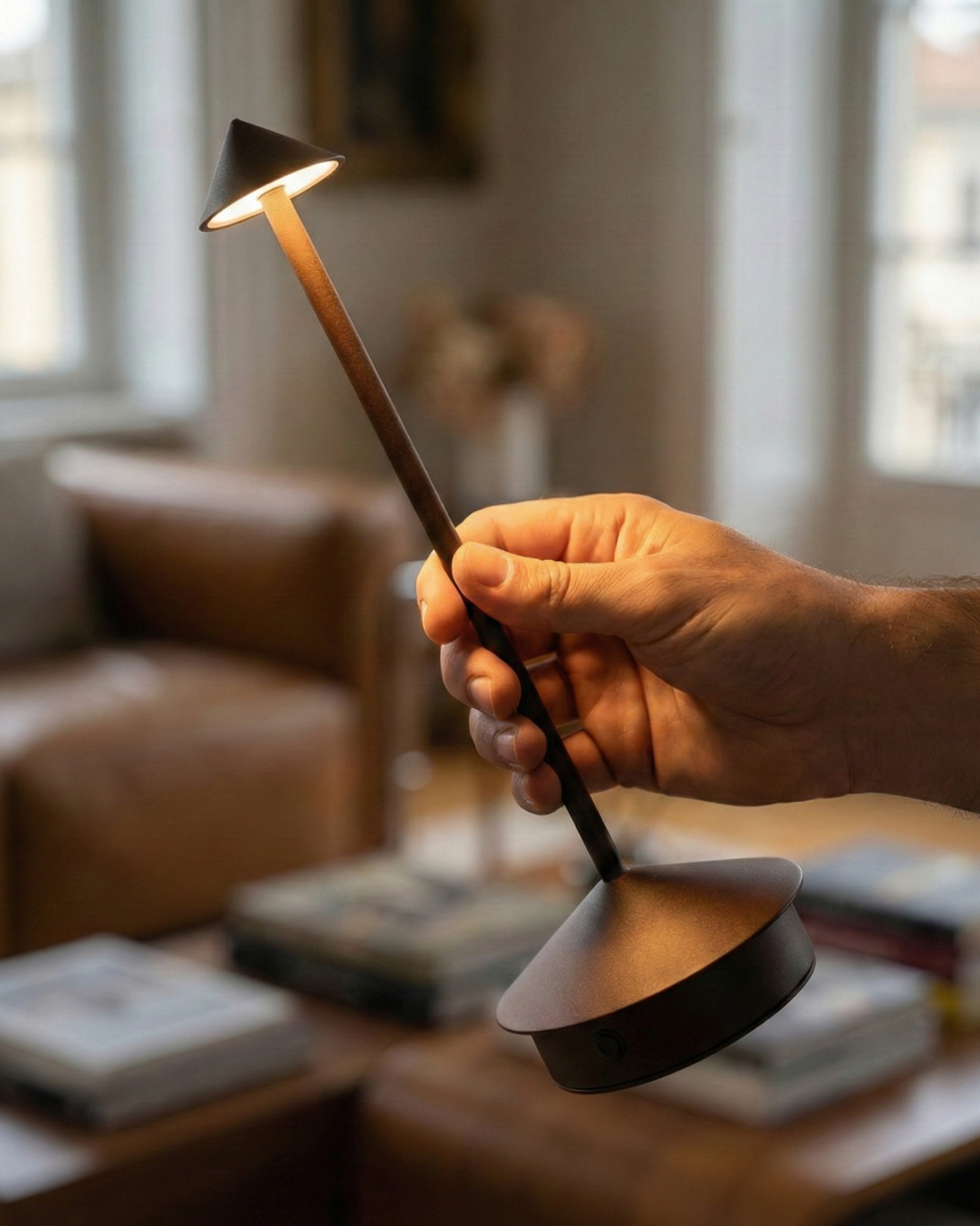 Lampe de Table Sans Fil | MIRO Korven studio