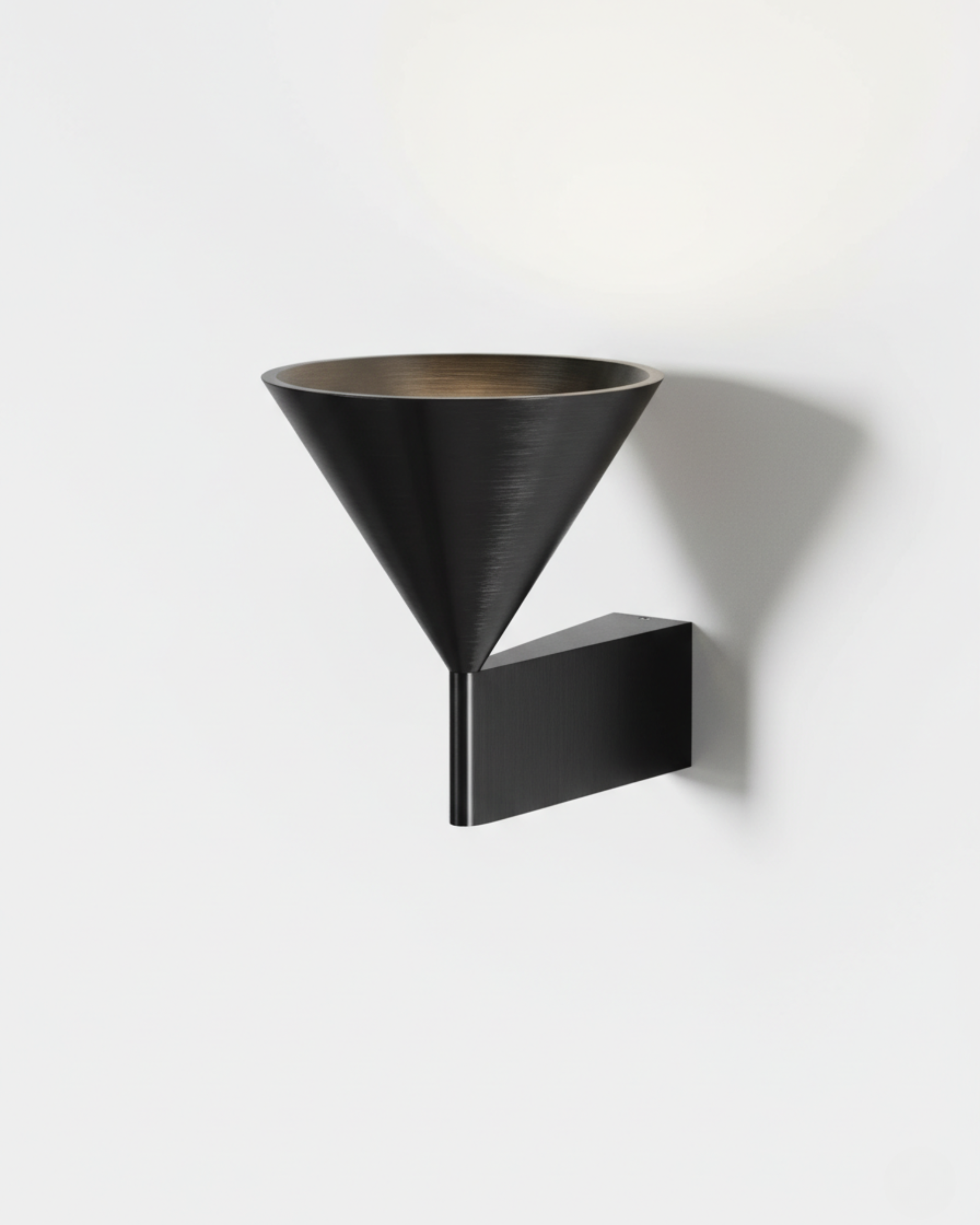 Applique Murale en aluminium noir | KROMA Korven studio