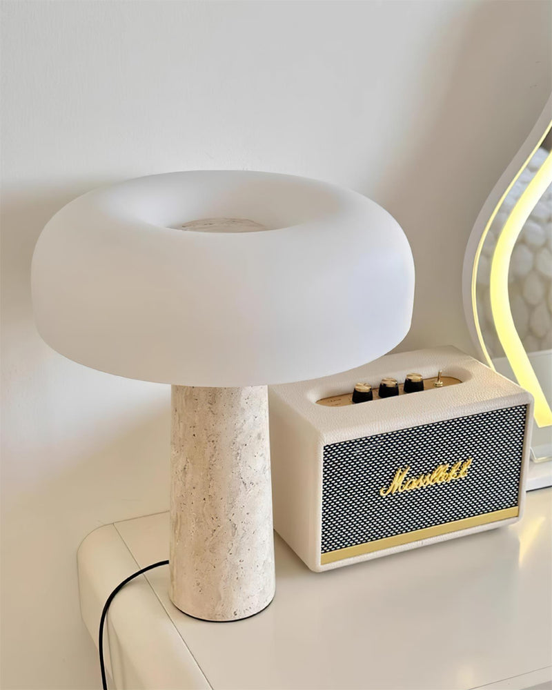 Lampe de Table travertin | Zeno korven studio