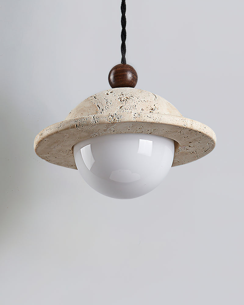 Suspension travertin | Skadi korven studio