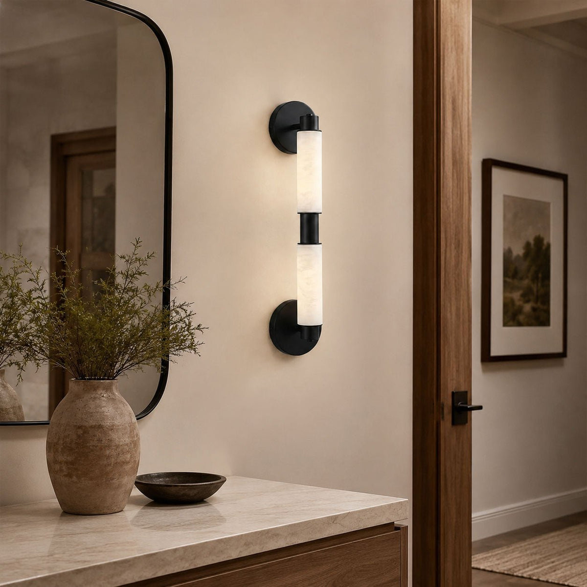 Alatar Alabaster Wall Lamp Vakkerlight