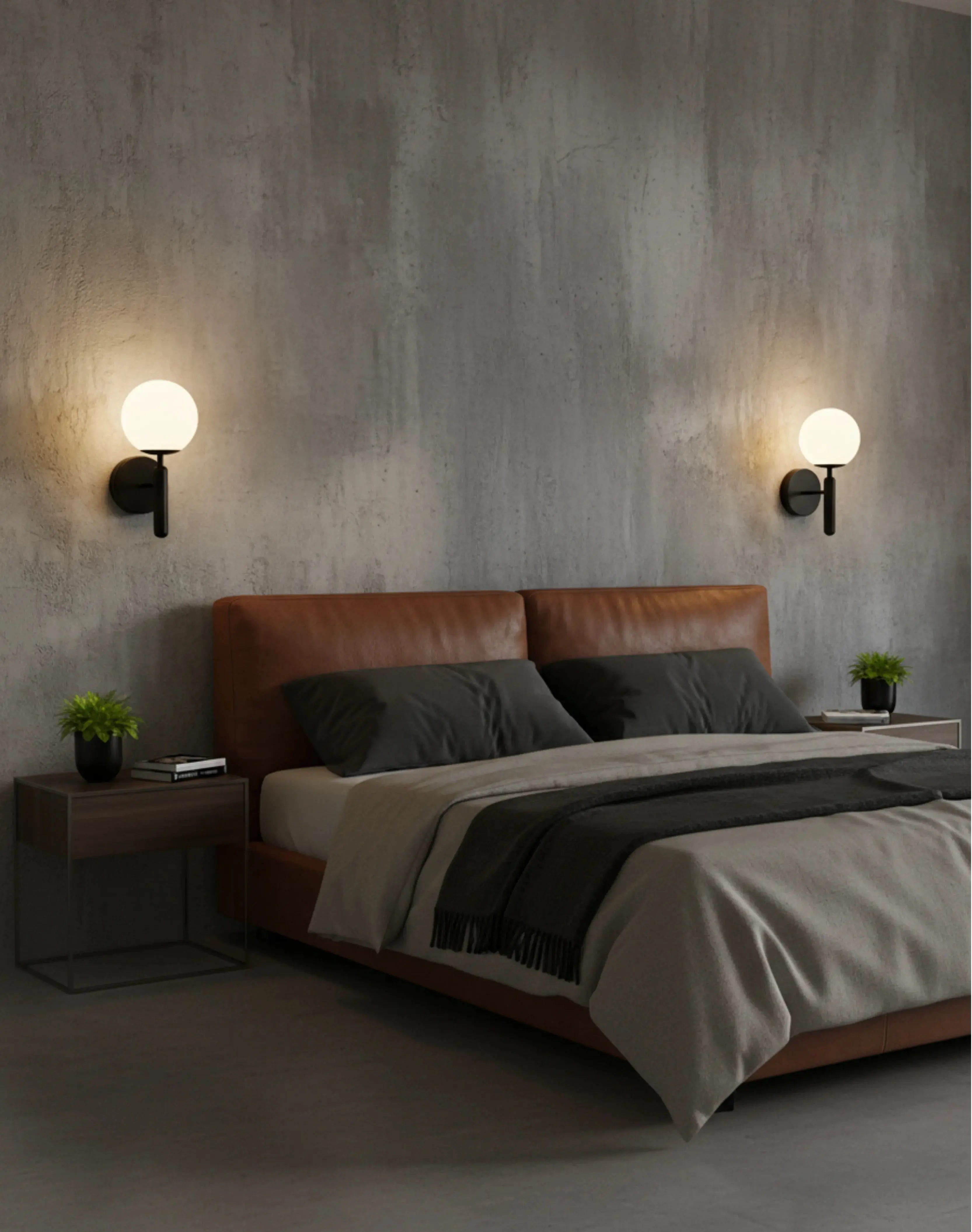 Applique murale chambre modele olan par korven studio