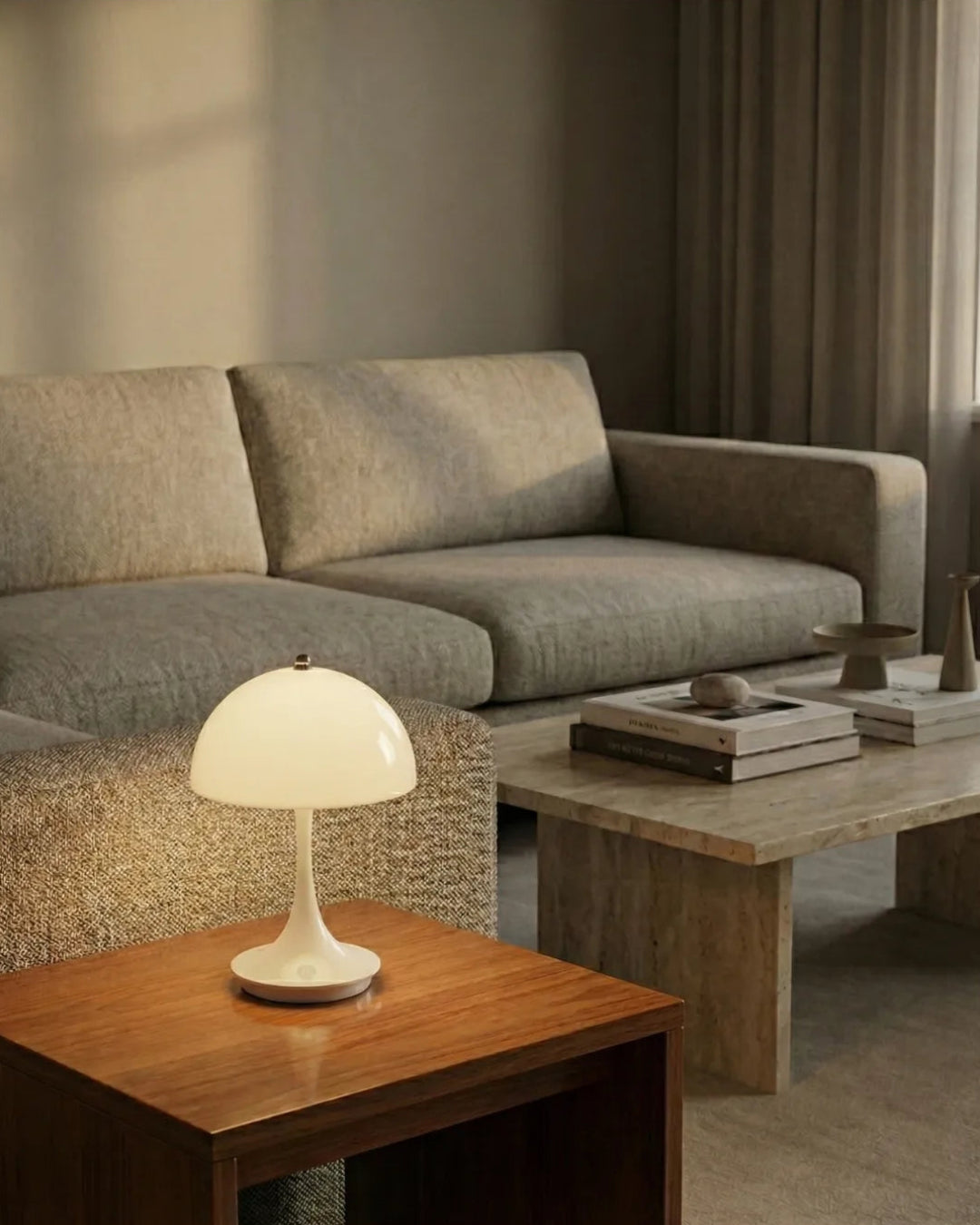 Lampe de Table Sans Fil | MIDO Korven studio