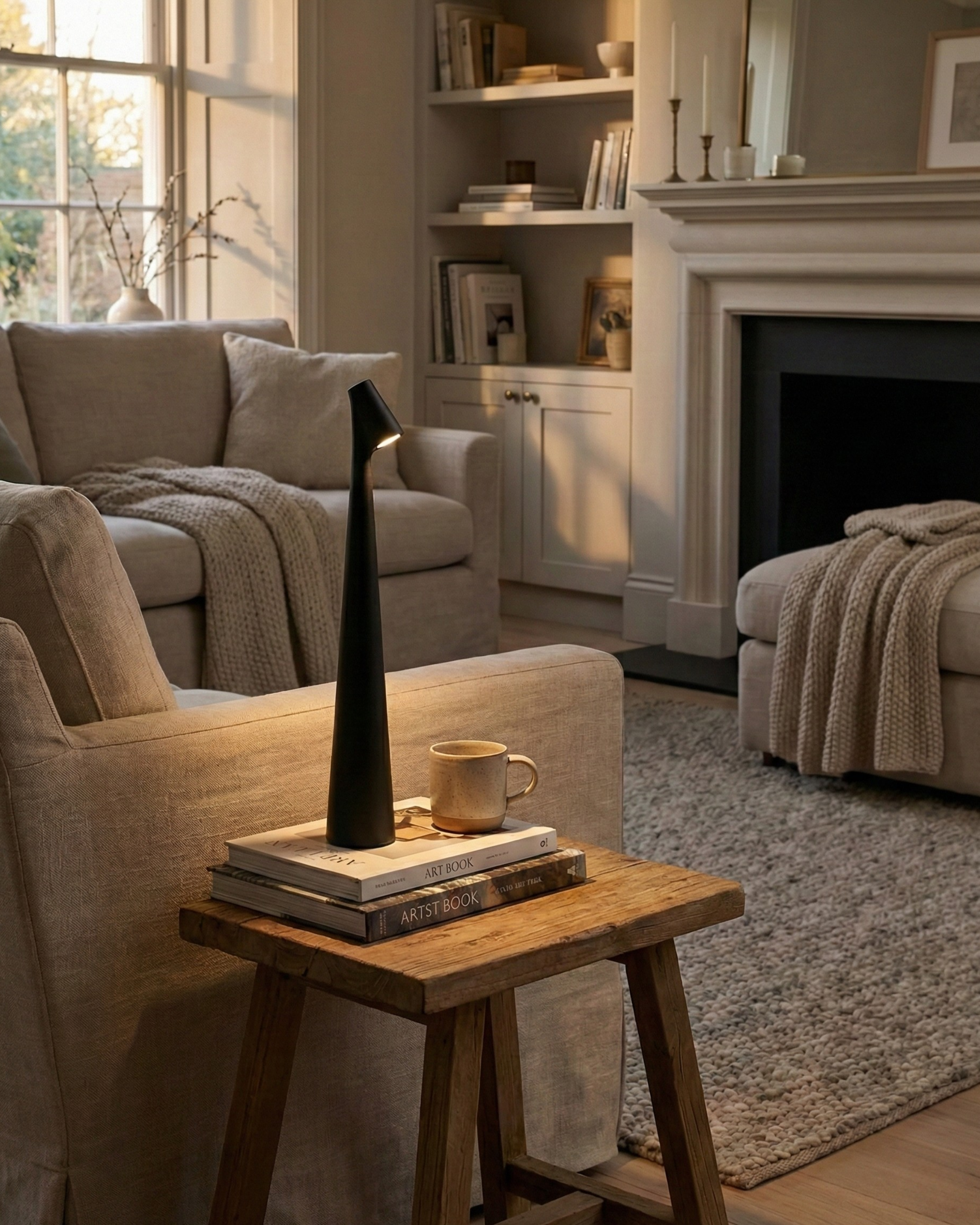 Lampe de Table Sans Fil | NORA Korven studio