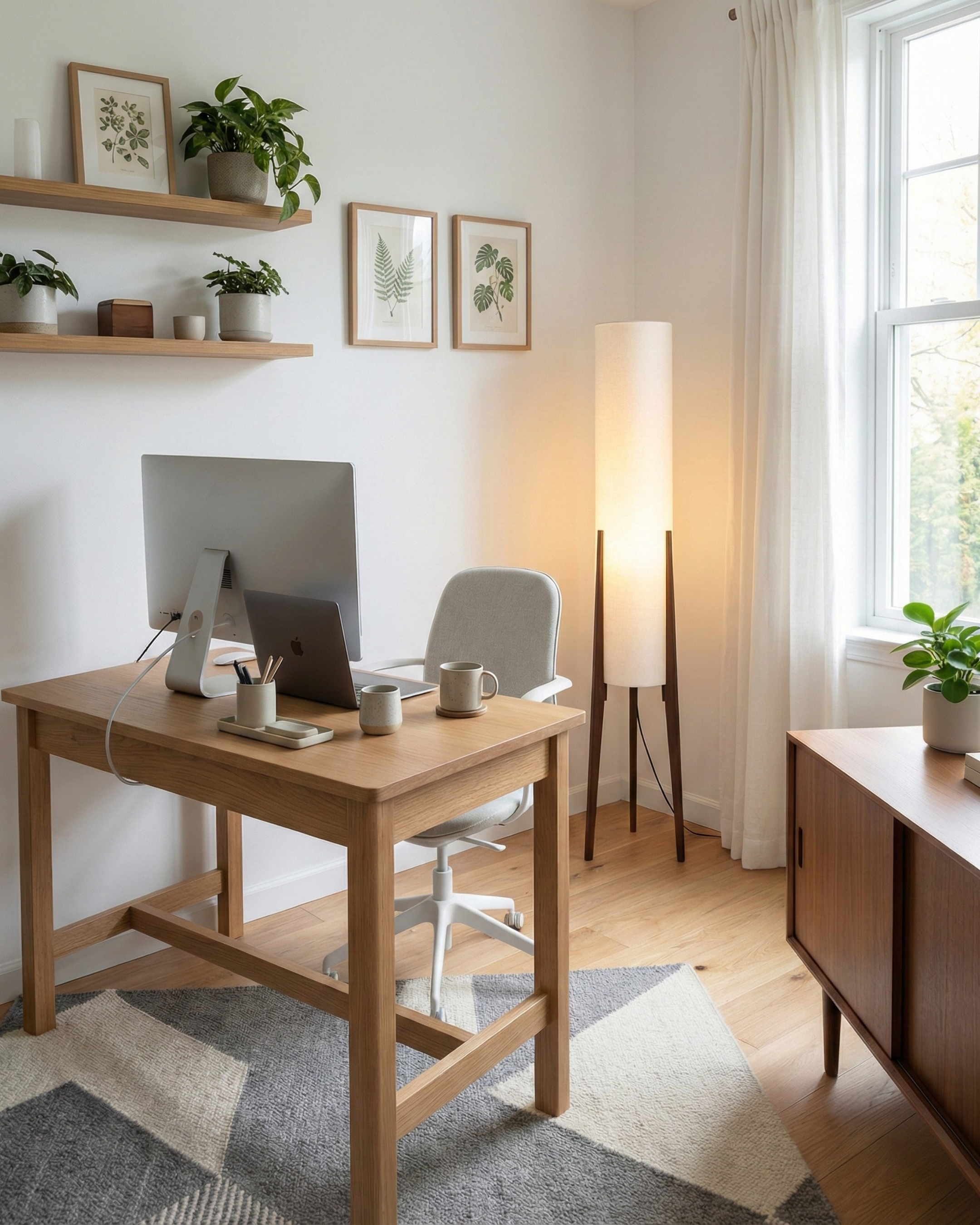 Lampadaire Bois | MEVA Ma boutique