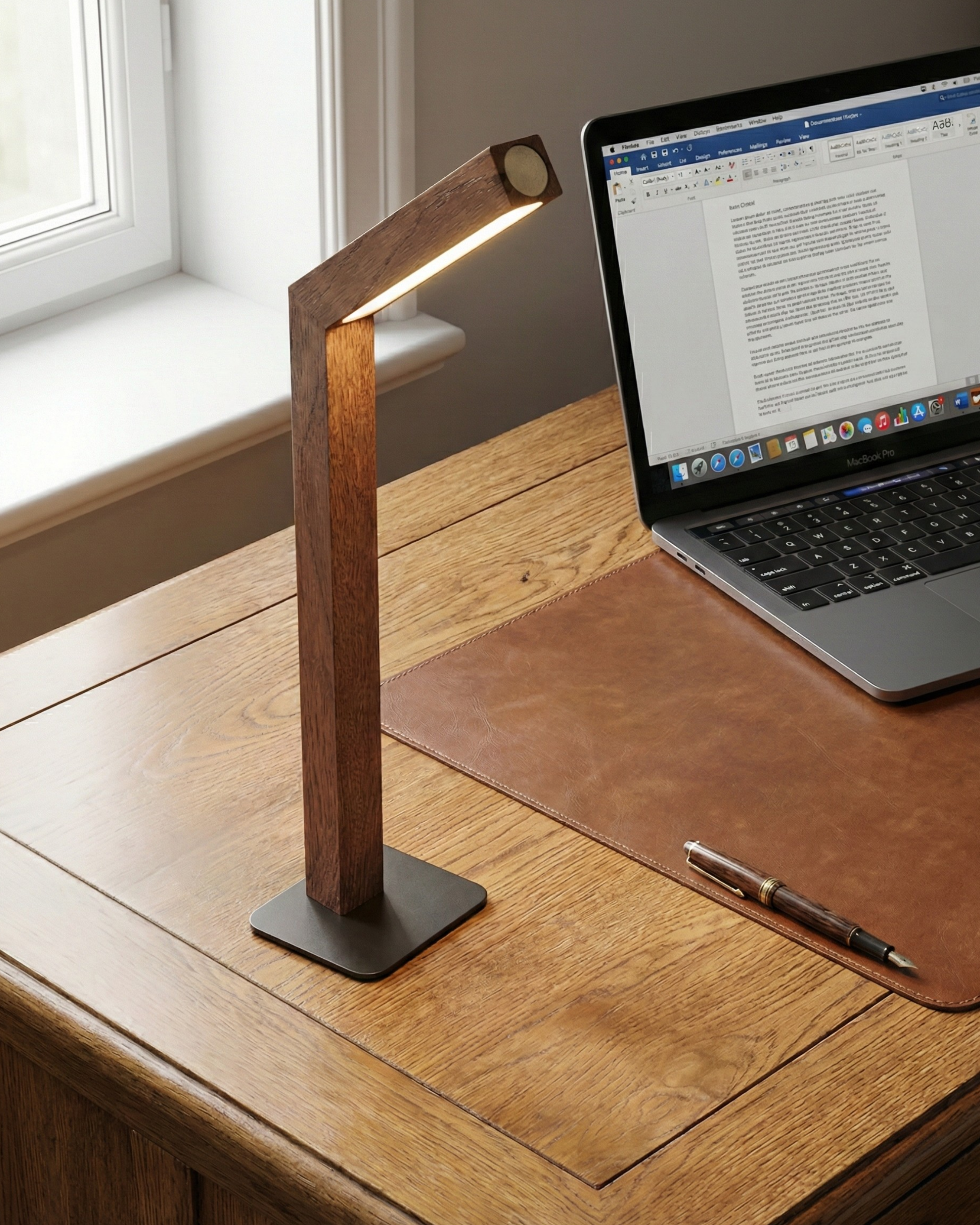 Lampe de Table Sans Fil | WOODI Korven studio