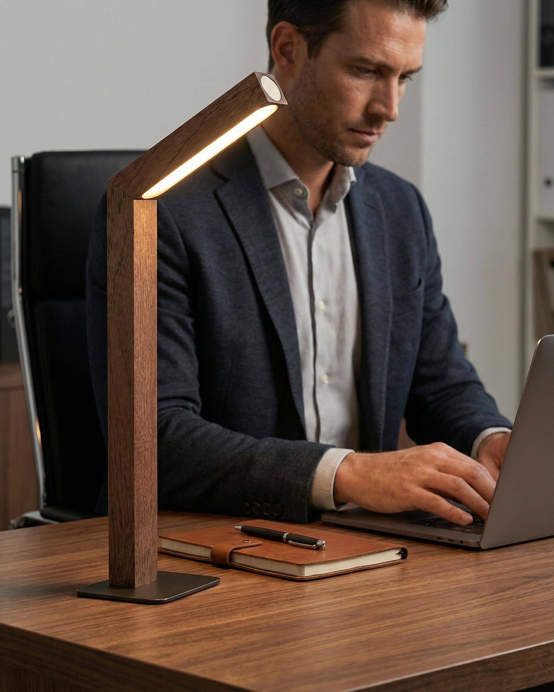 Lampe de Table Sans Fil | WOODI Korven studio