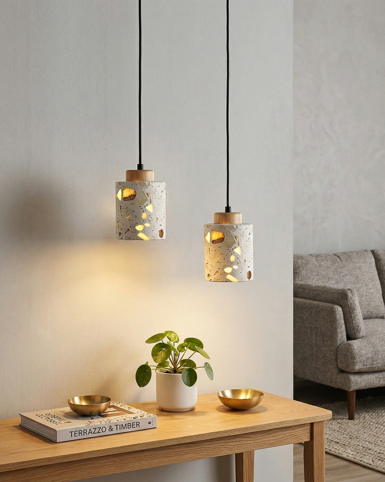 Suspension terrazzo | Naro korven studio