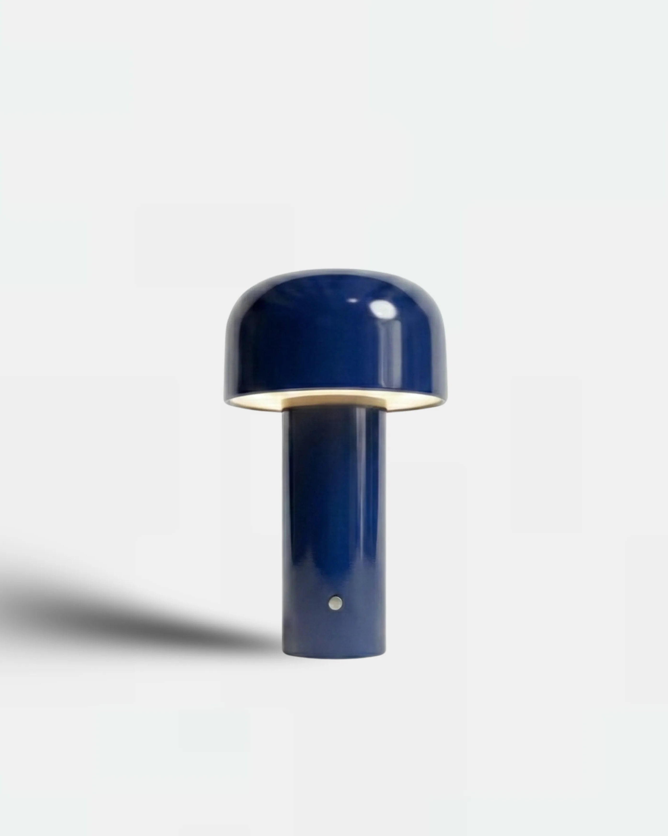 lampe sans fil led couleur bleu modele lako par korven studio 