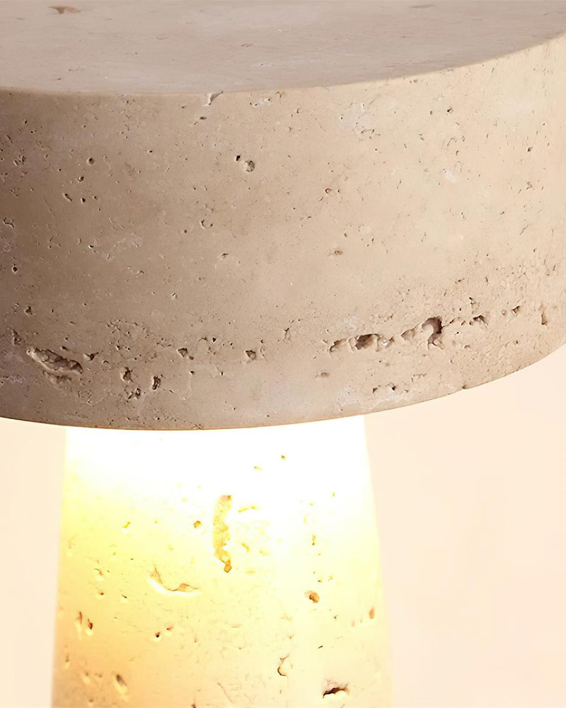 Lampe de Table travertin | Bello korven studio