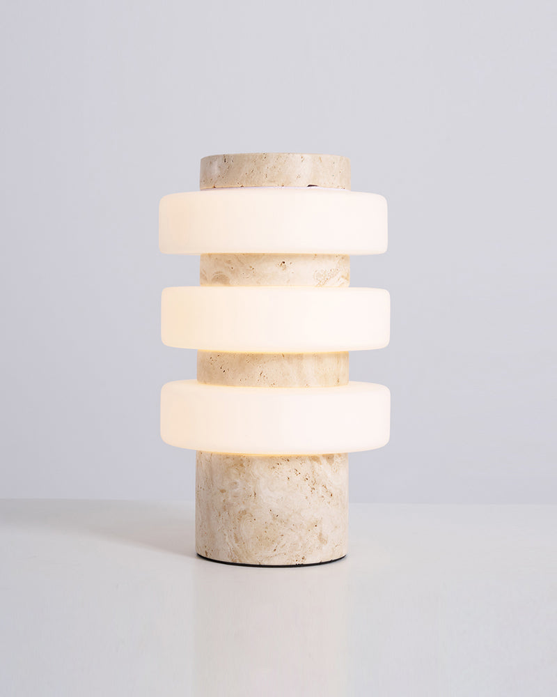Lampe de table travertin wabi sabi | JALA