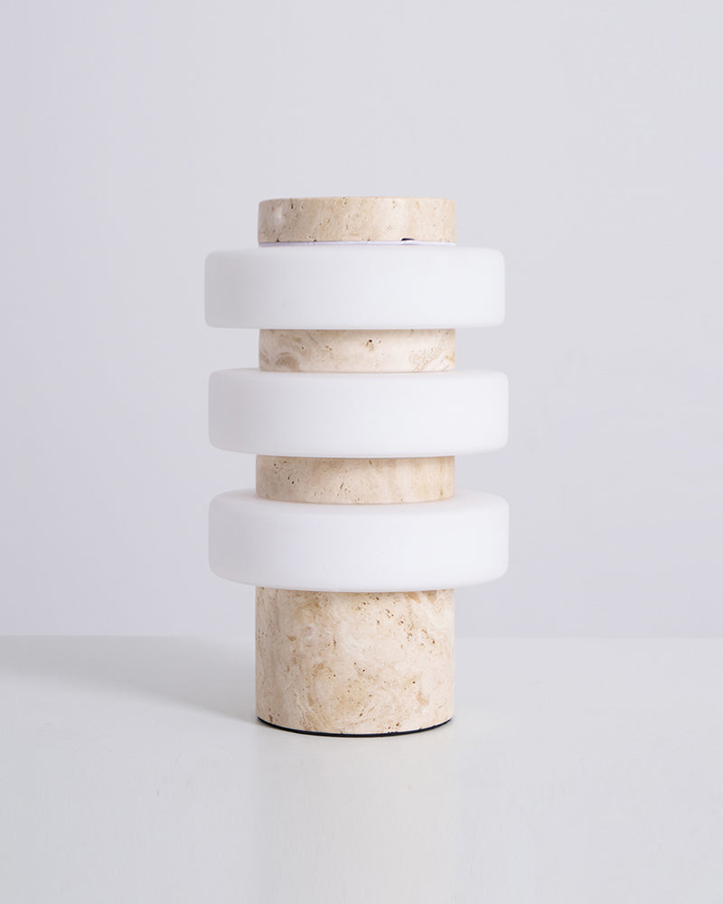 Lampe de table travertin wabi sabi | JALA