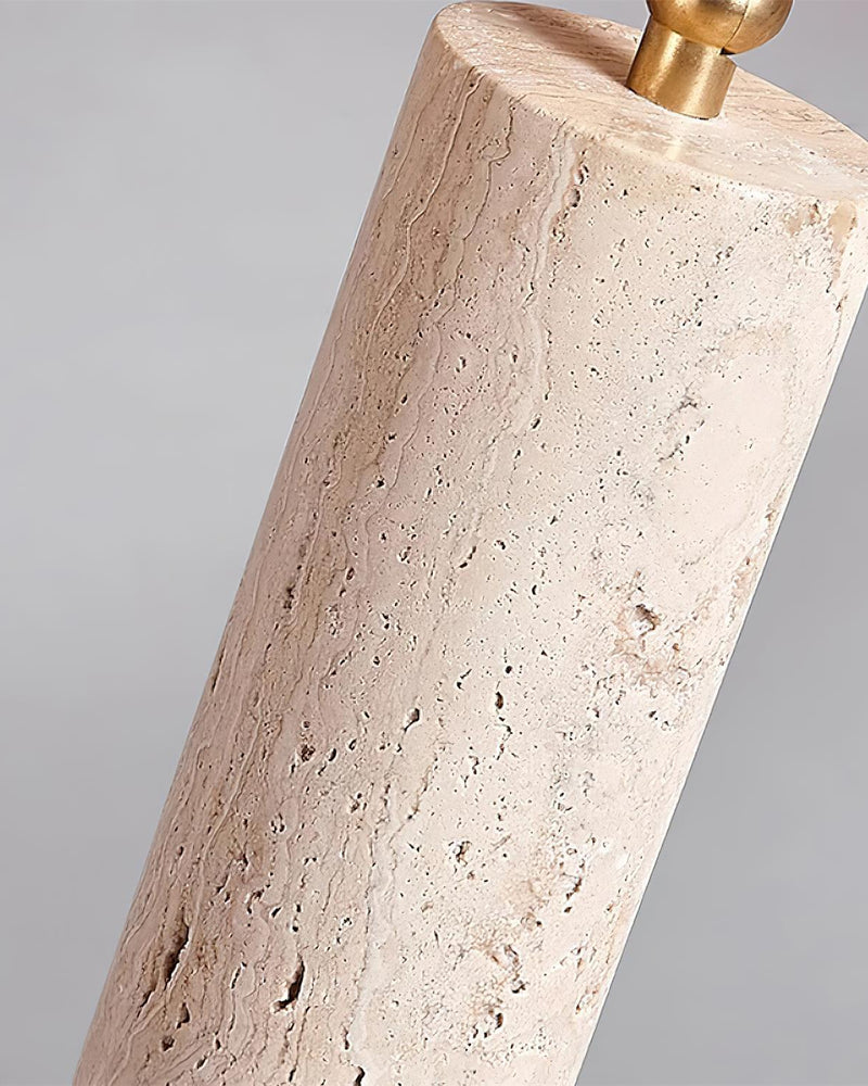 Plafonnier travertin wabi sabi | Bera korvens studio