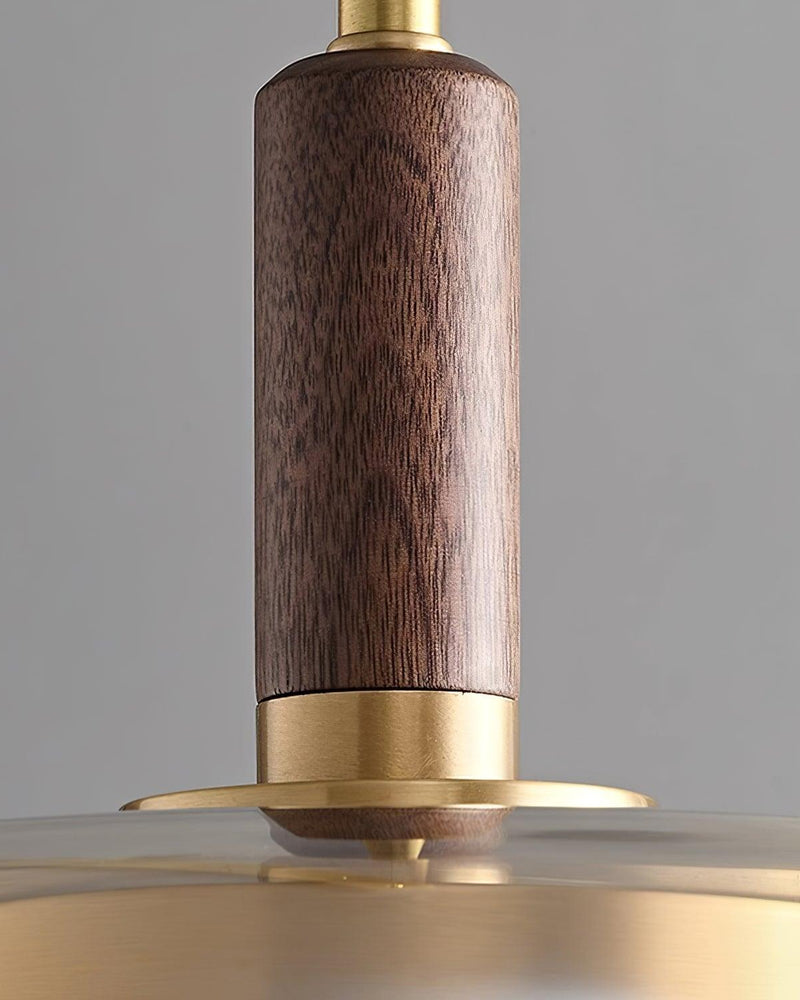 Luminescence Luxueux en Verre Soufflé Docosilumen