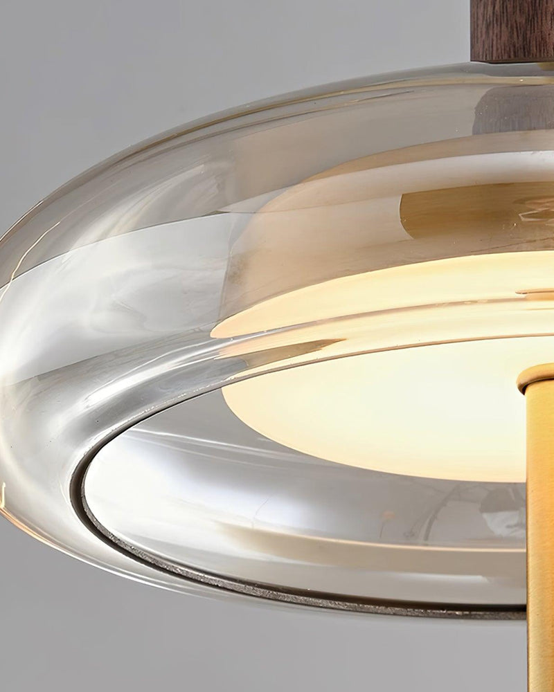 Luminescence Luxueux en Verre Soufflé Docosilumen