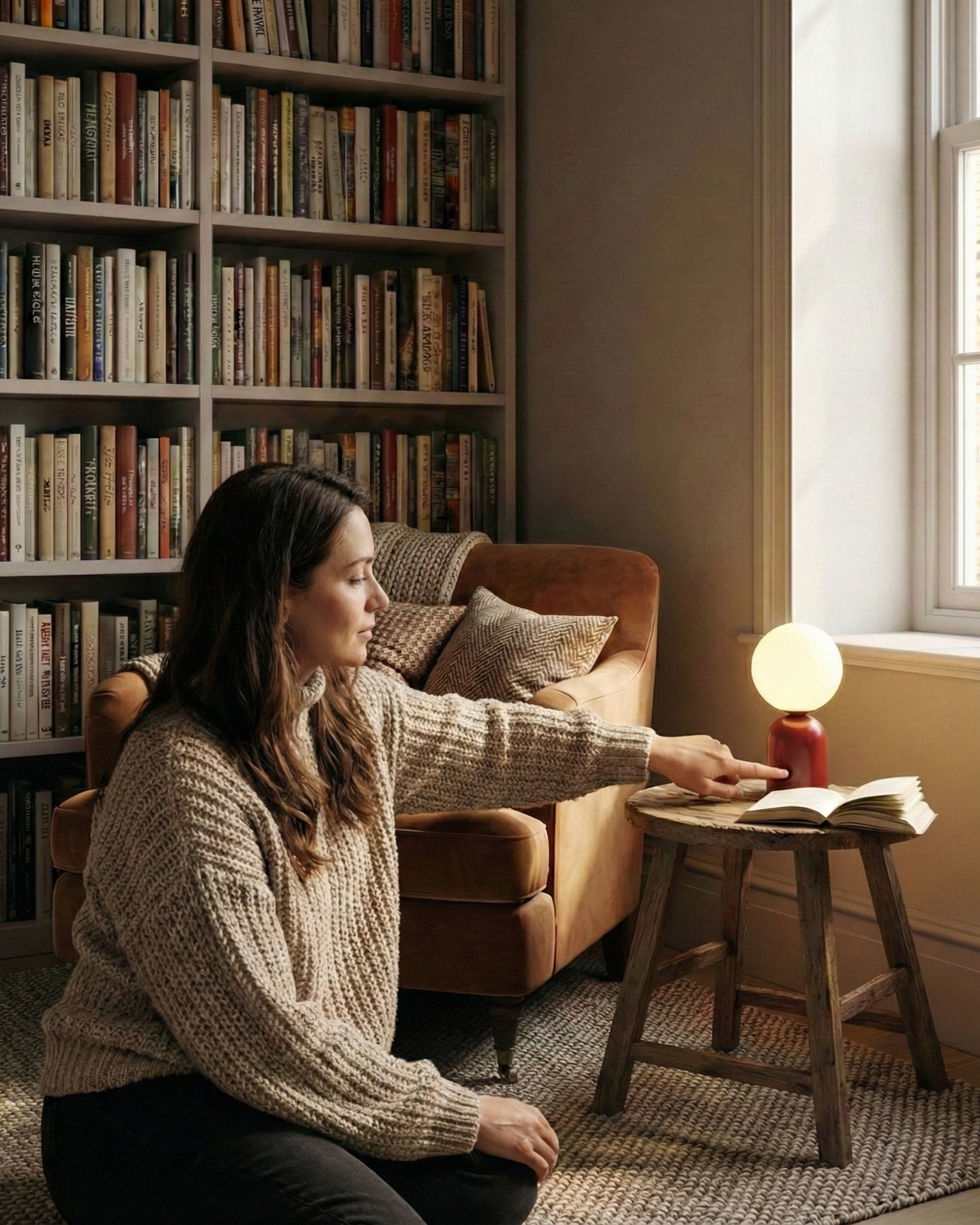Lampe Sans Fil rouge | LUMI Ma boutique