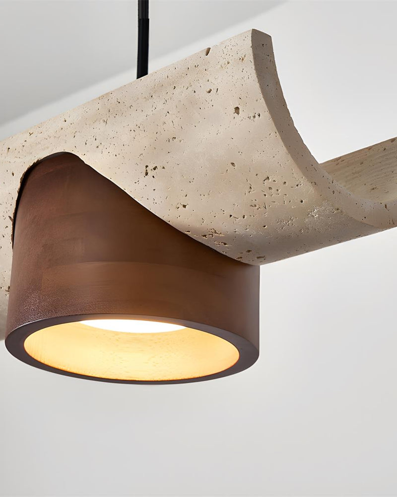 Suspension travertin | Cada korven studio