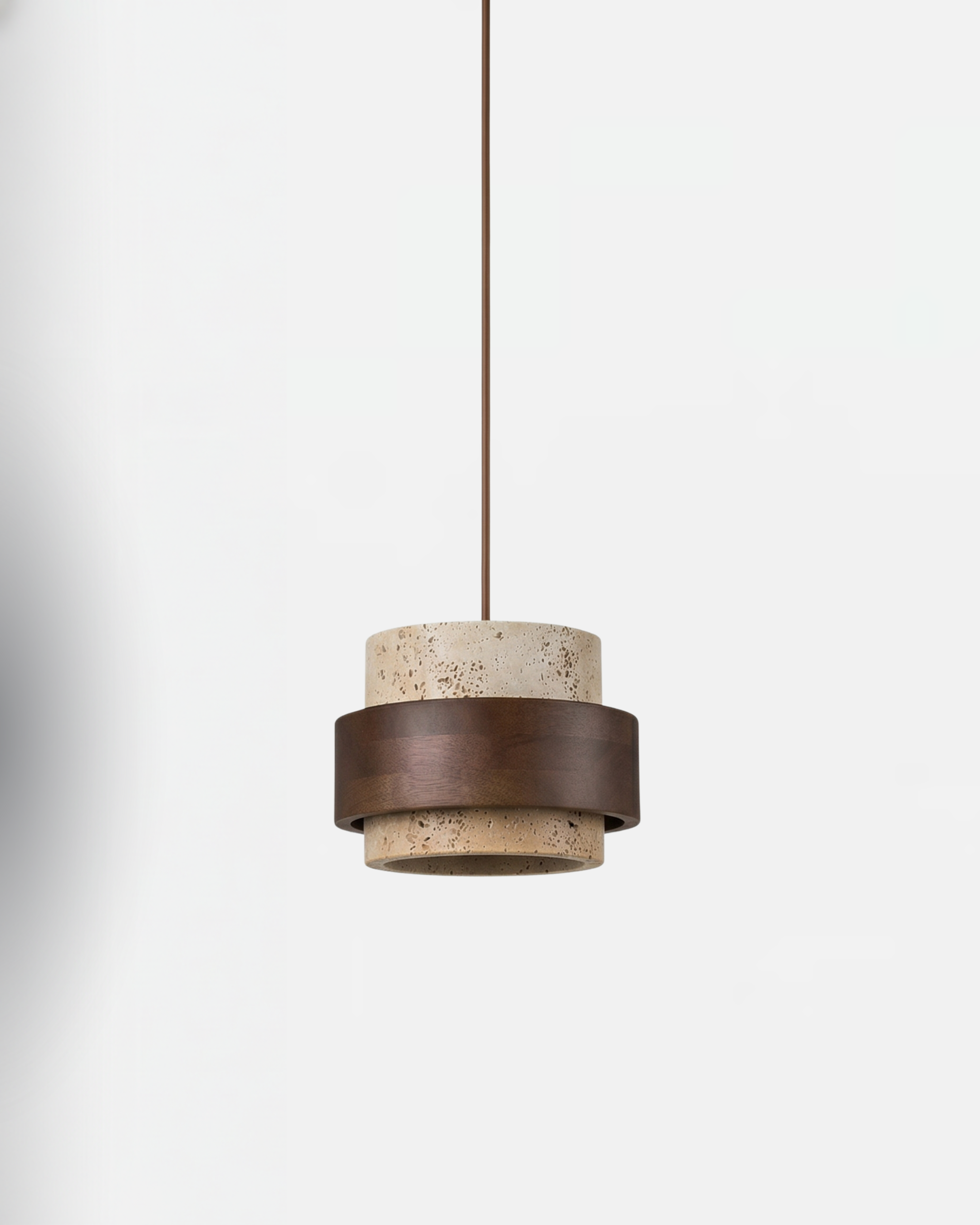 Suspension travertin kotor wabi sabi par korven studio