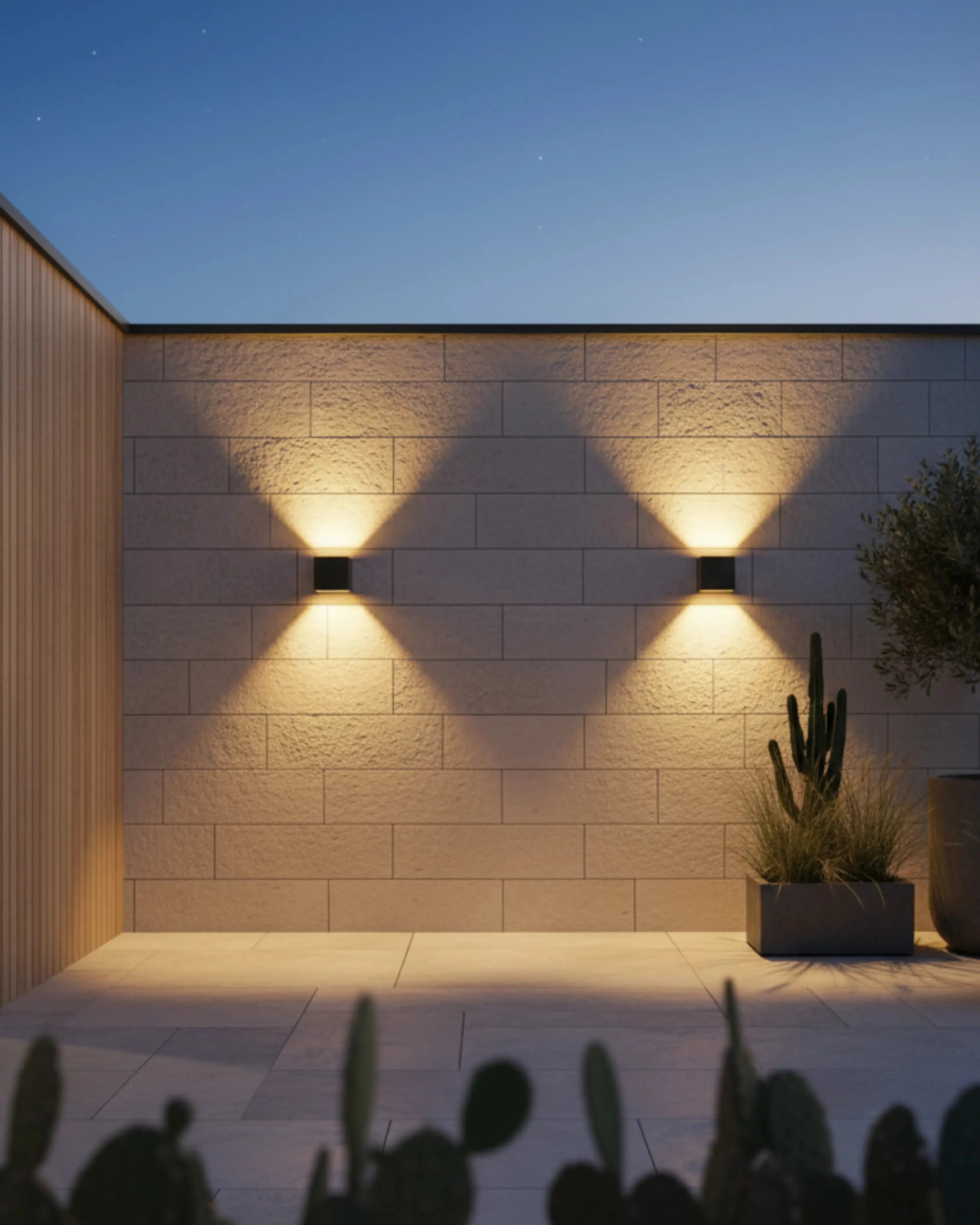 Applique murale exterieur modele Ronn par korven studio