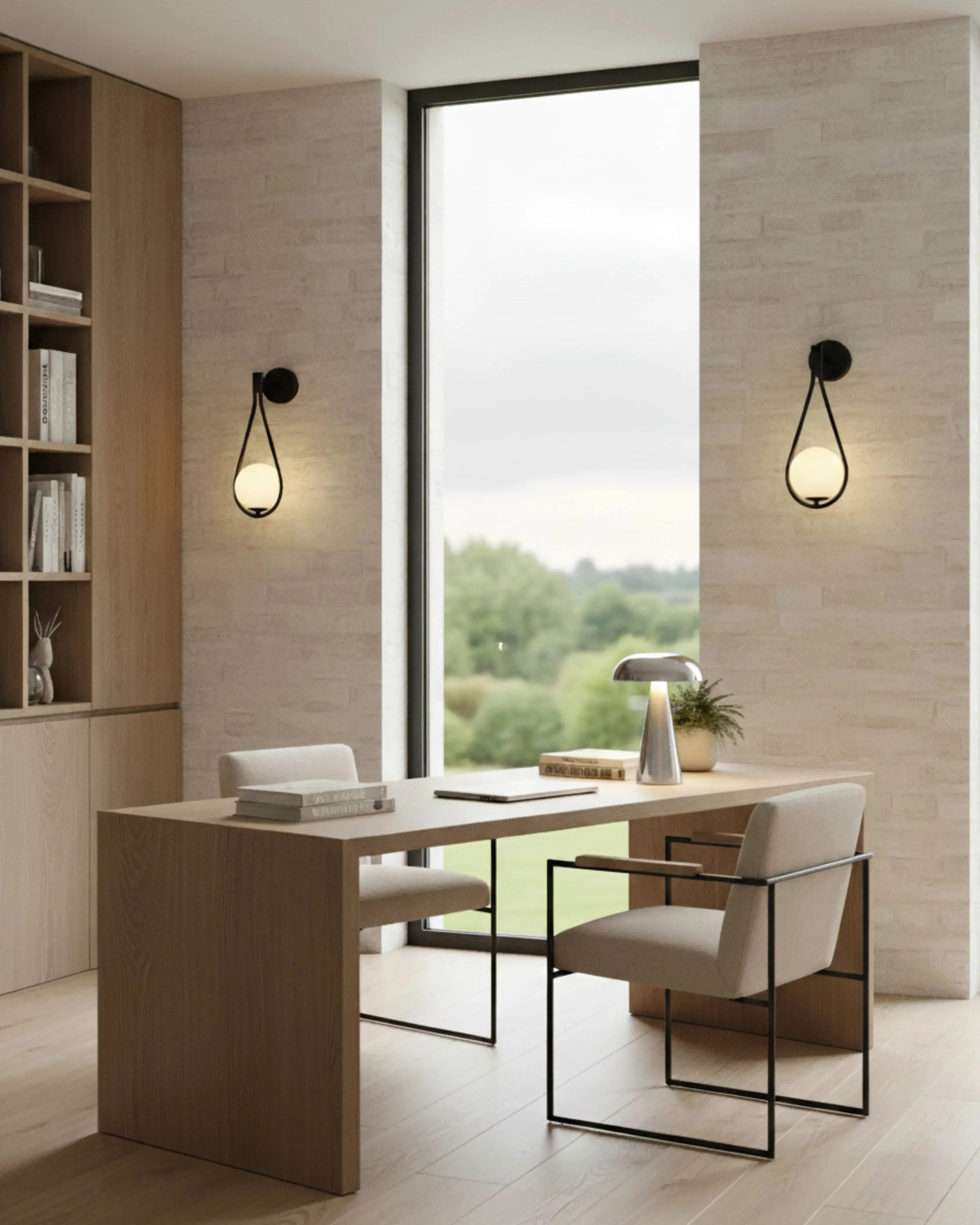 Applique murale couleur noir modele Mavi par korven studio 