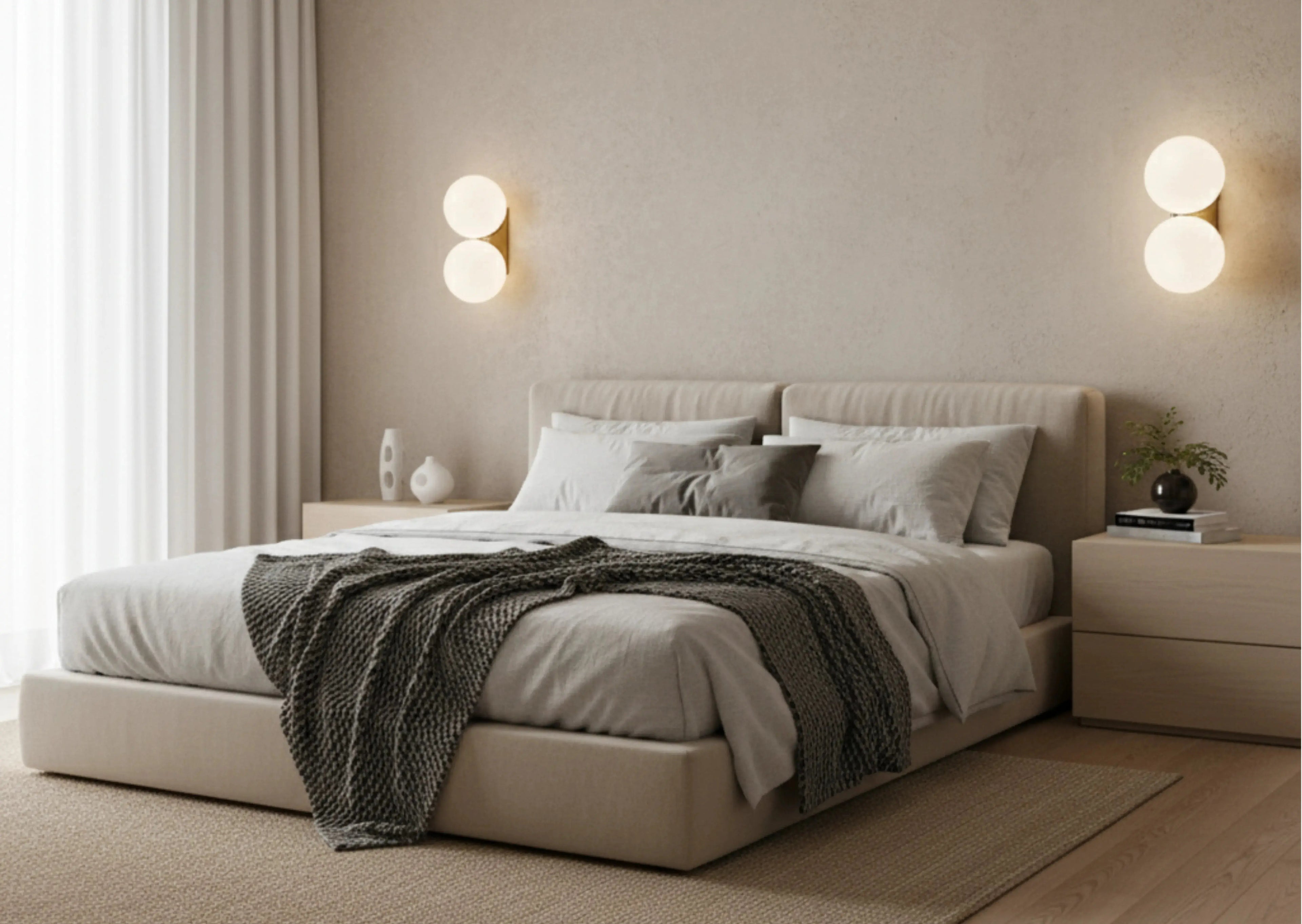 Applique murale, chambre salon modele elyn par korven studio