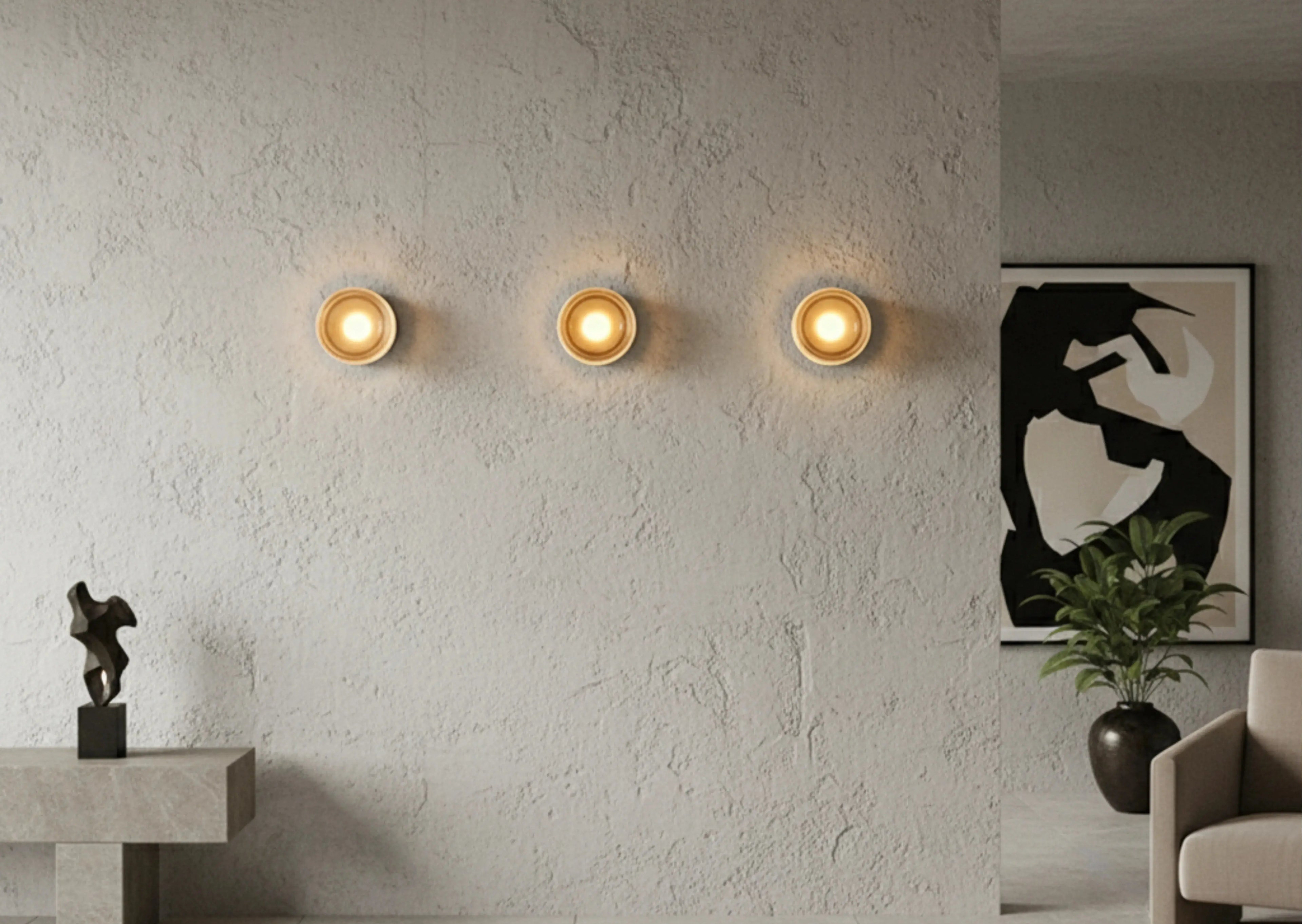 Applique murale, plafonnier Evoa par korven studio