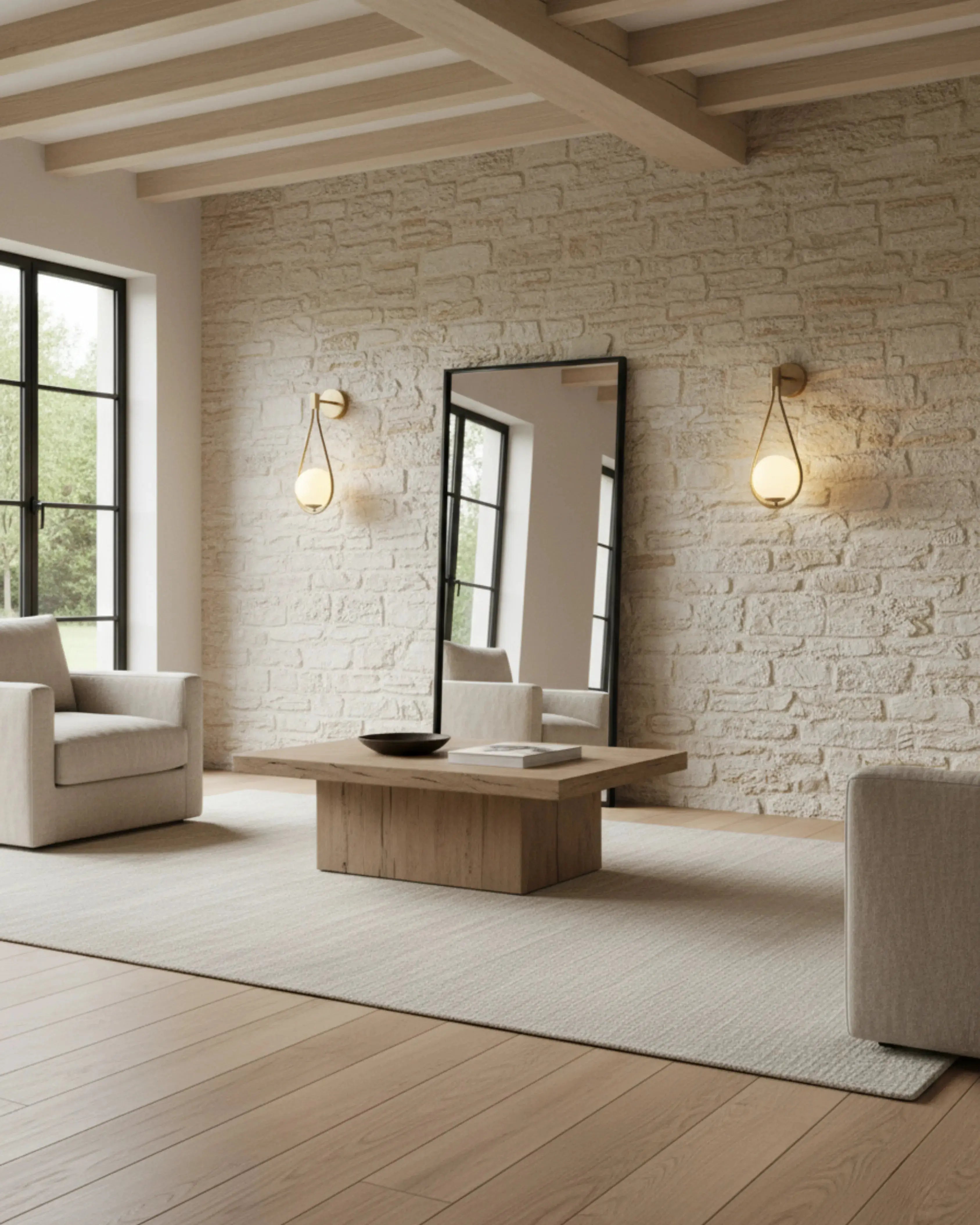 Applique murale couleur or modele Mavi par korven studio 