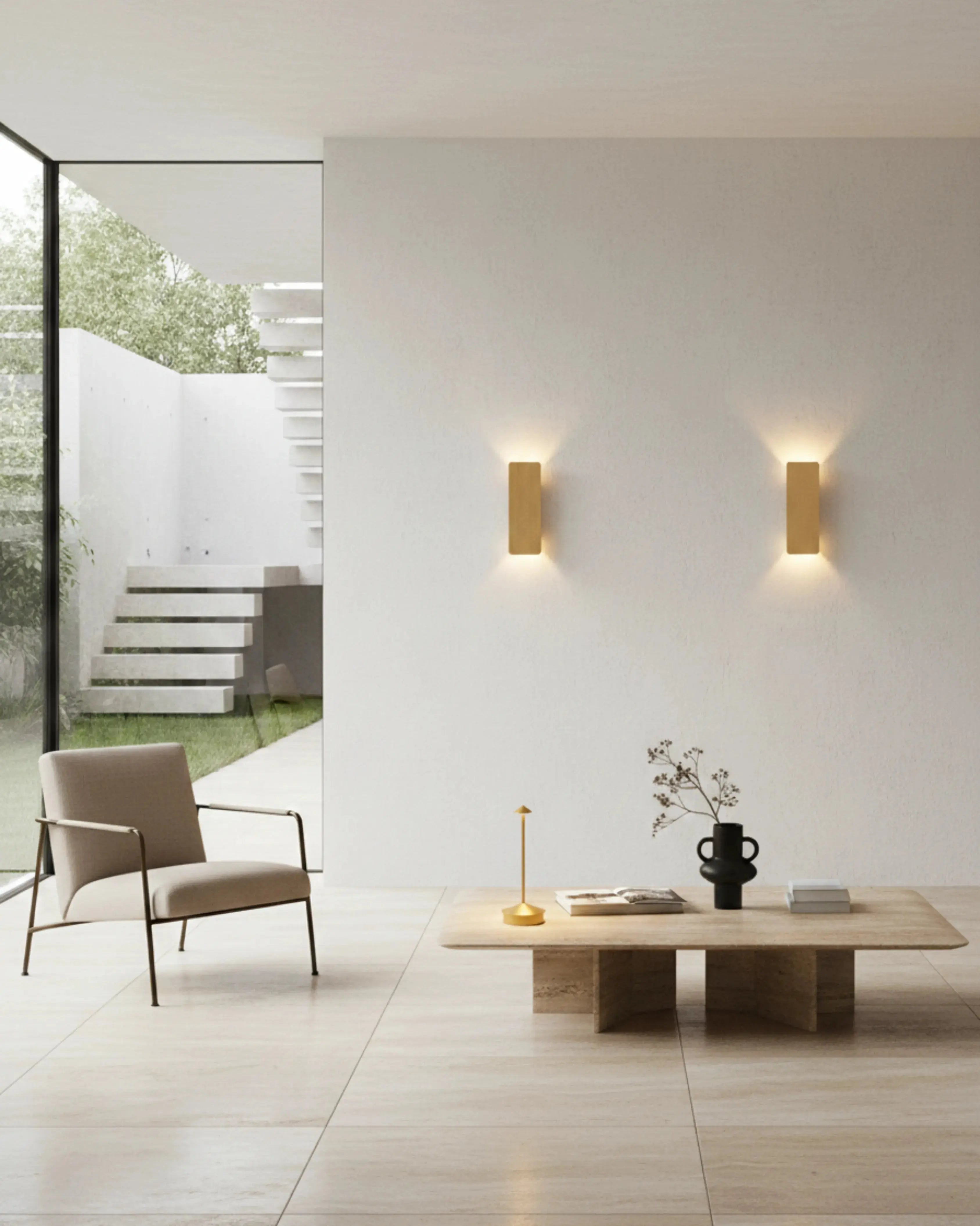 Applique murale couleur or modele Reni par Korven studio