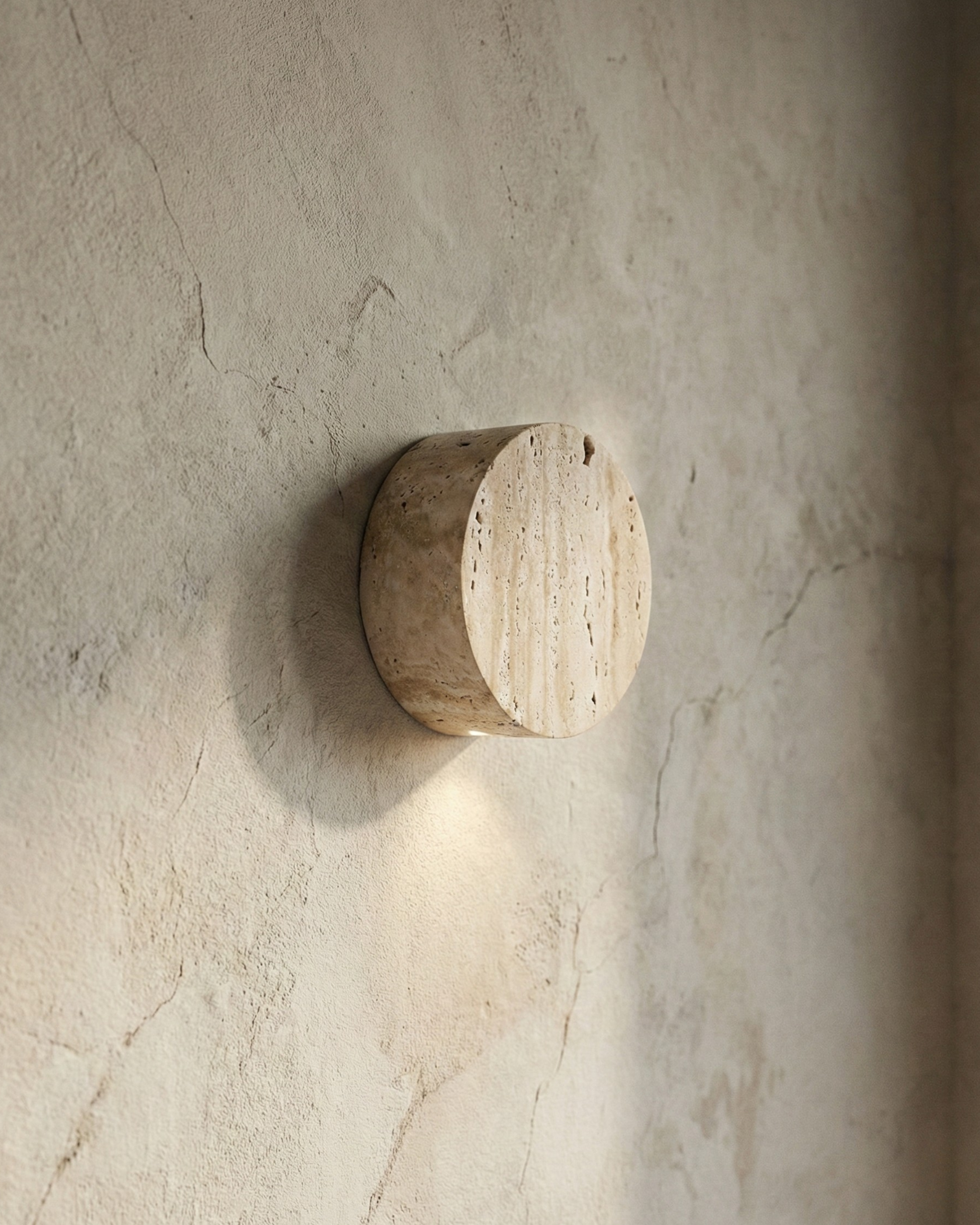 https://korvenstudio.com/products/applique-murale-wabi-sabi-pierre-travertin-halo?variant=53181387833671