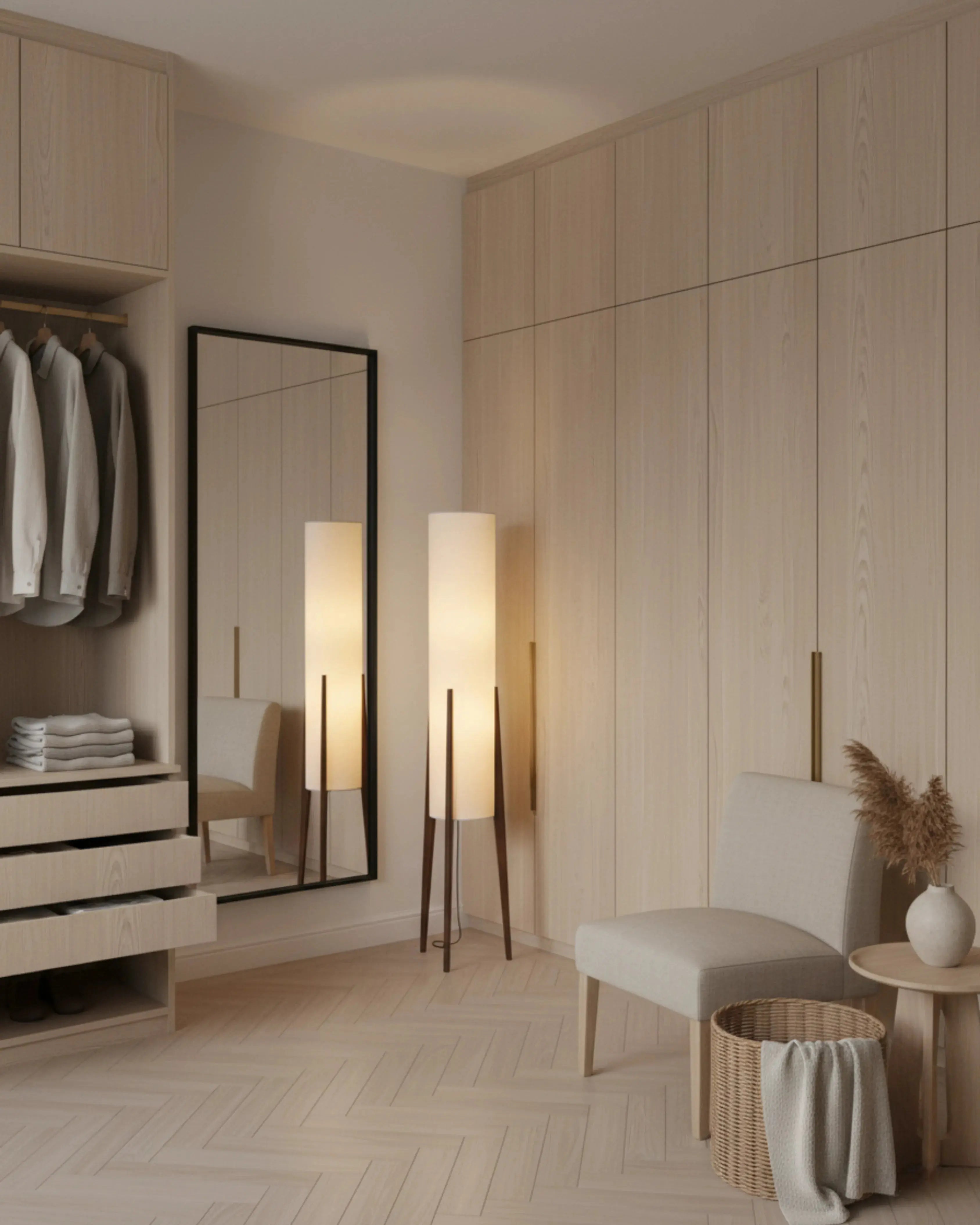 lampadaire,lampe sur pied meva par korven studio 