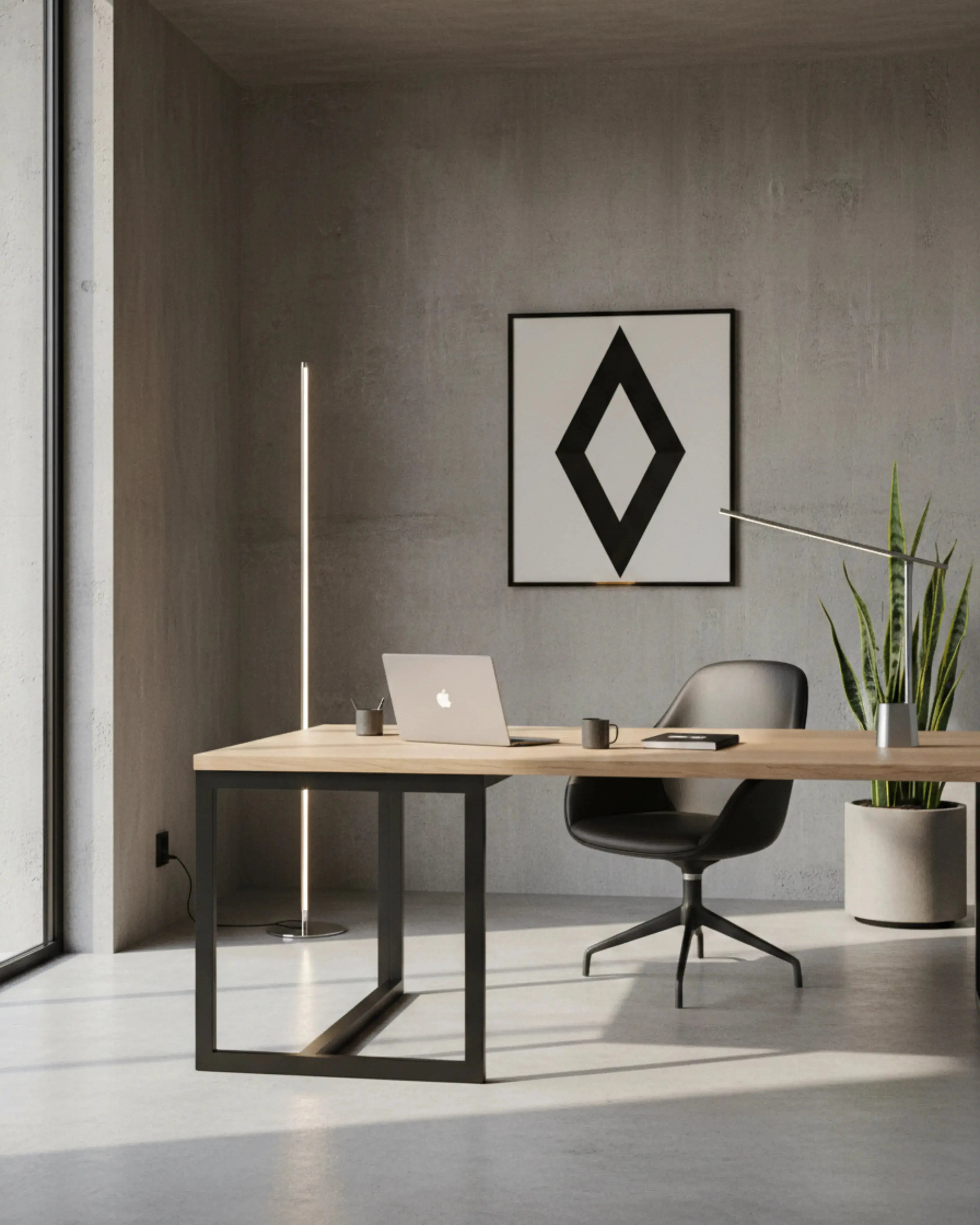 lampadaire, lampe sur pied led modele sven par korven studio