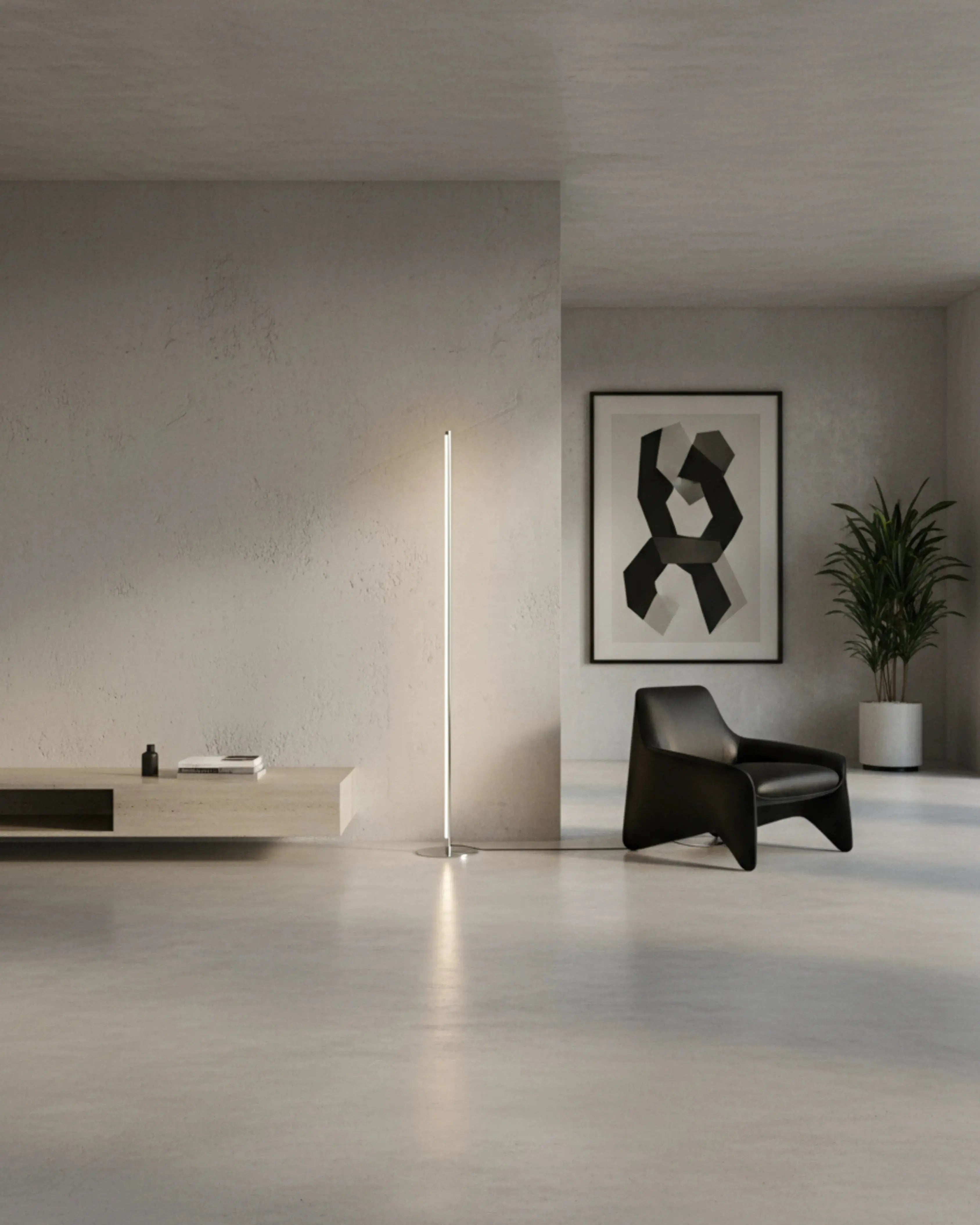 lampadaire, lampe sur pied led modele sven par korven studio