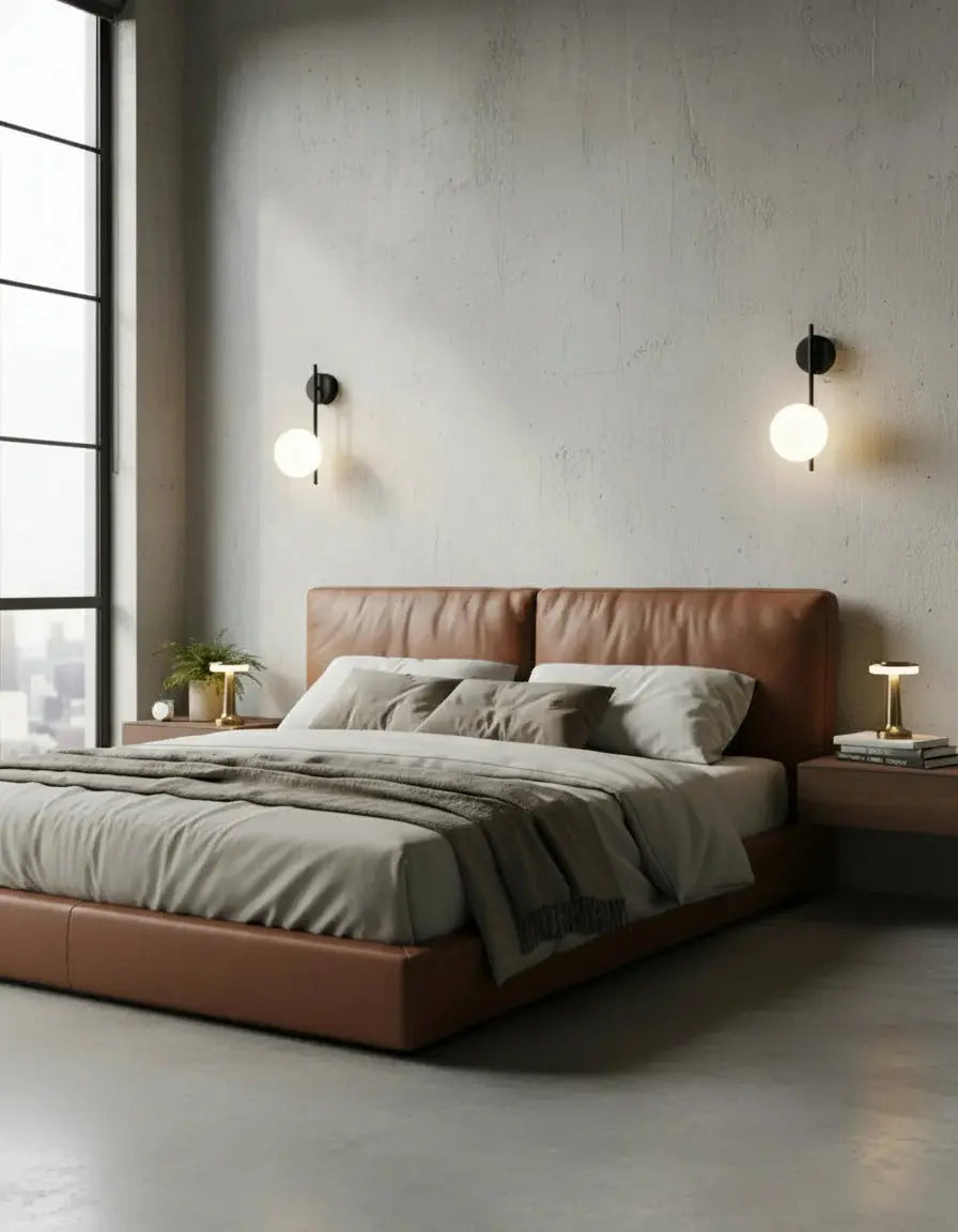 Lampe de chevet sans fil rechargeable tactile couleur argent par korven studio 