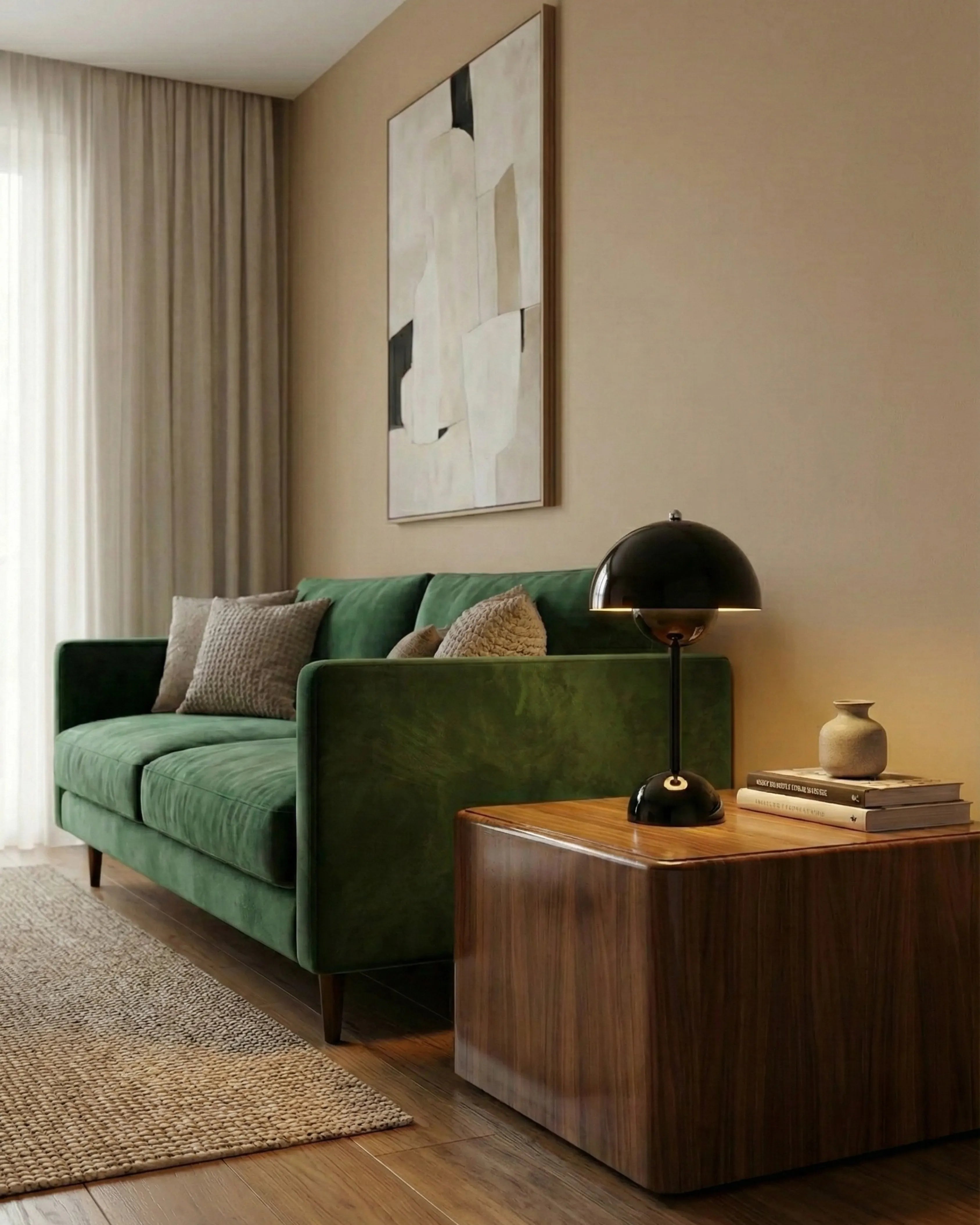 lampe sans fil couleur noir modele oden par korven studio 