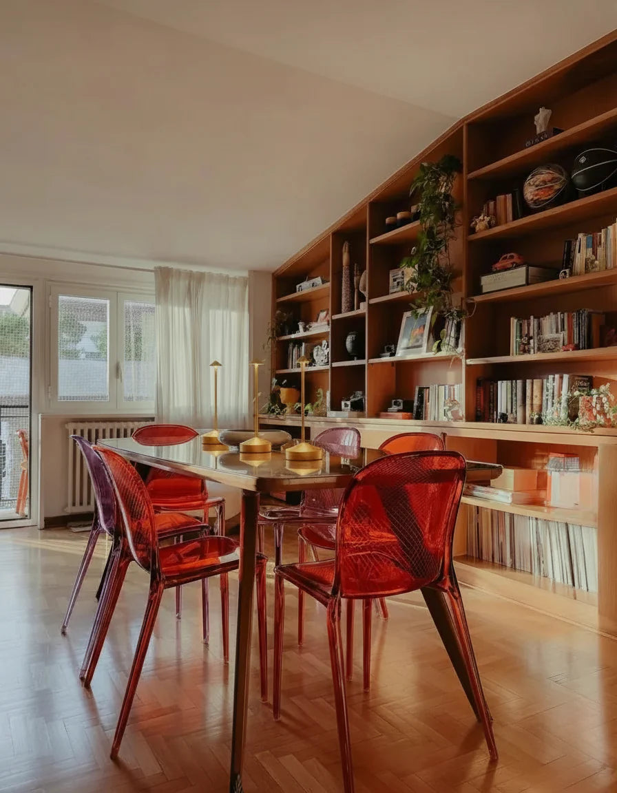 lampe de table sans fil led couleur or par korvenstudio