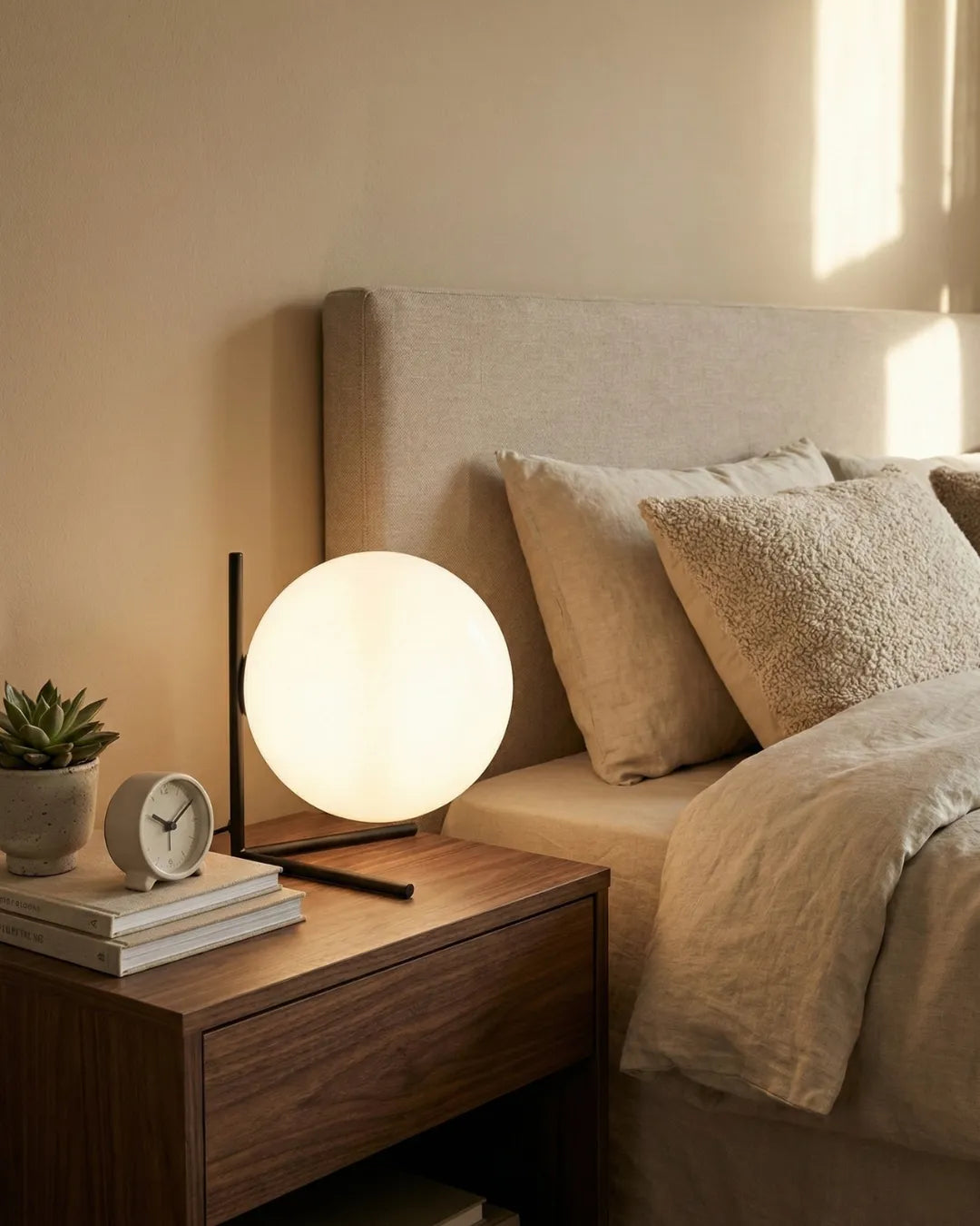 lampe globe par korven studio 