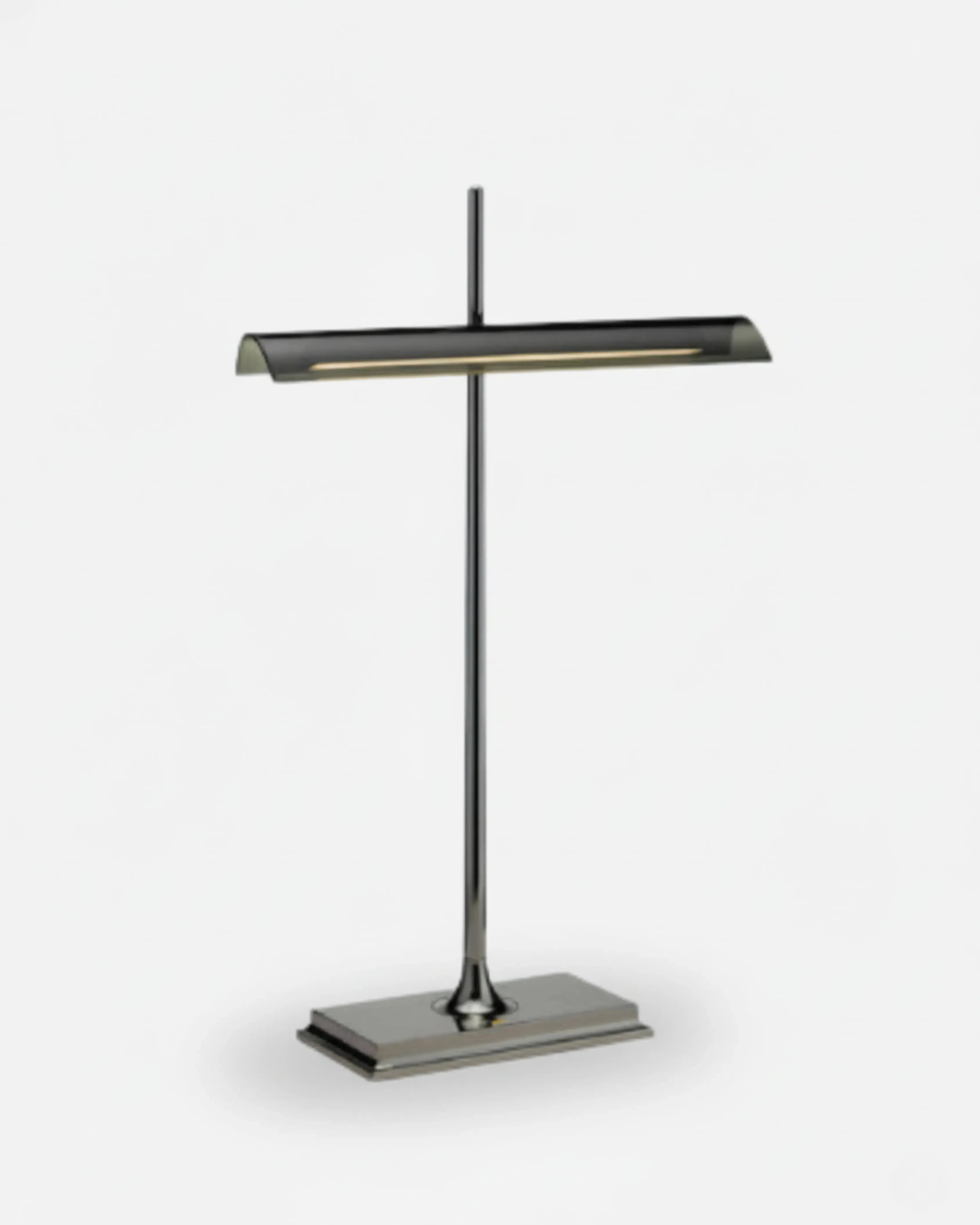 Lampe de table a poser sans fil noir, rechargeable – modèle mona par Korven Studio.