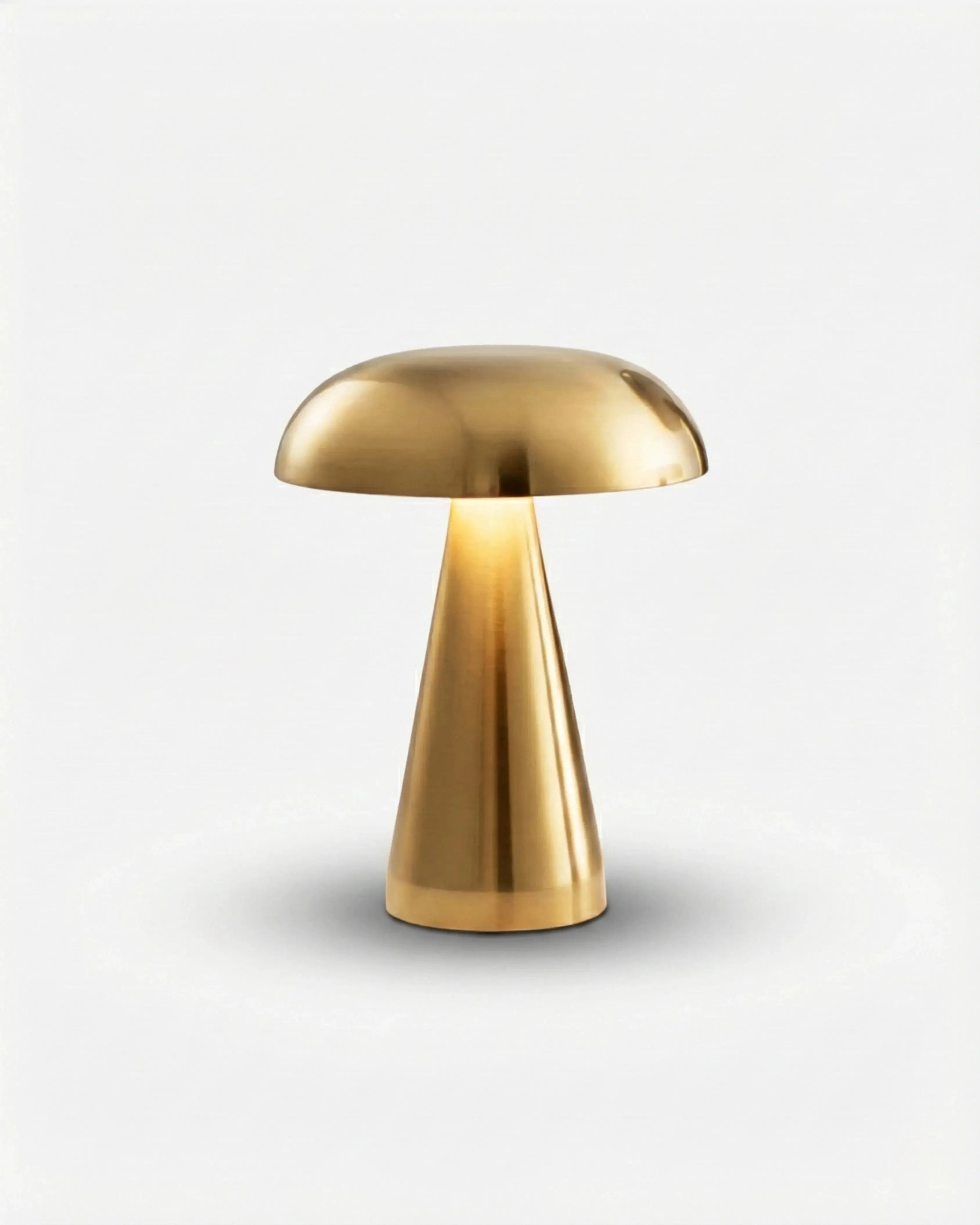 lampe sans fil couleur or modele kemi tactile par korven studio