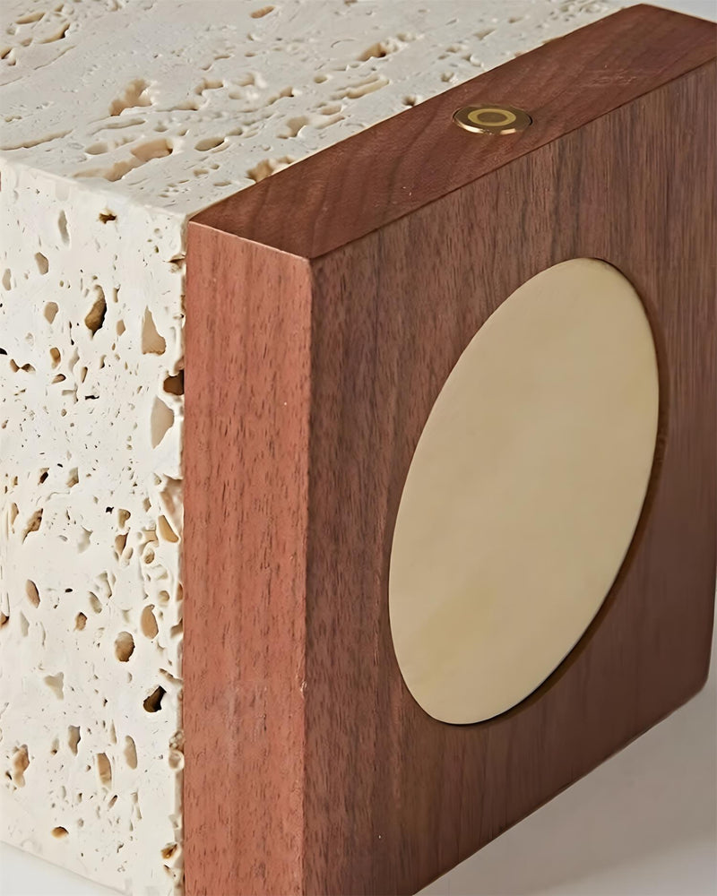 lampe de table travertin wabi sabi | OMA Korven studio