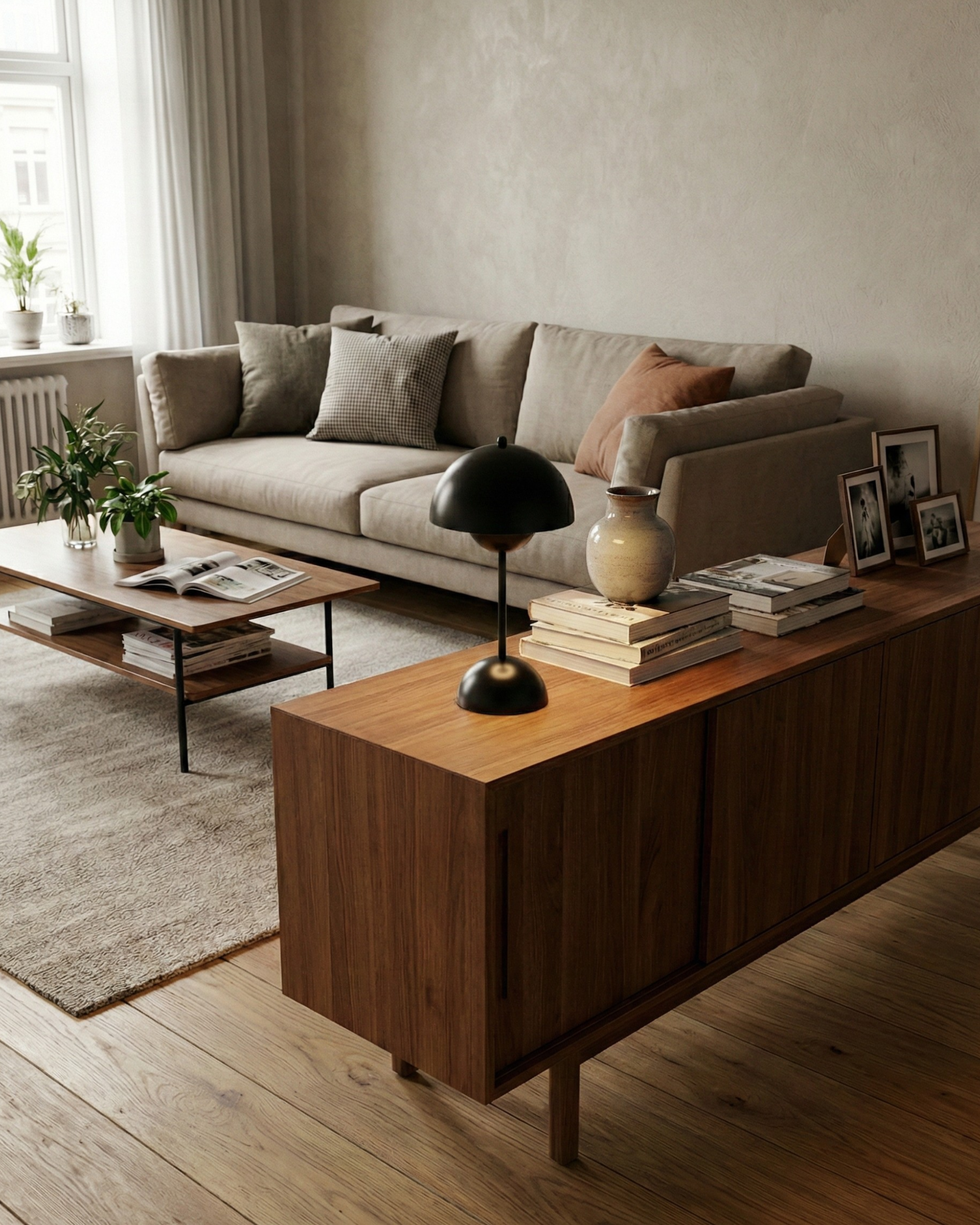 lampe sans fil noir tactile modele oden par korven studio 