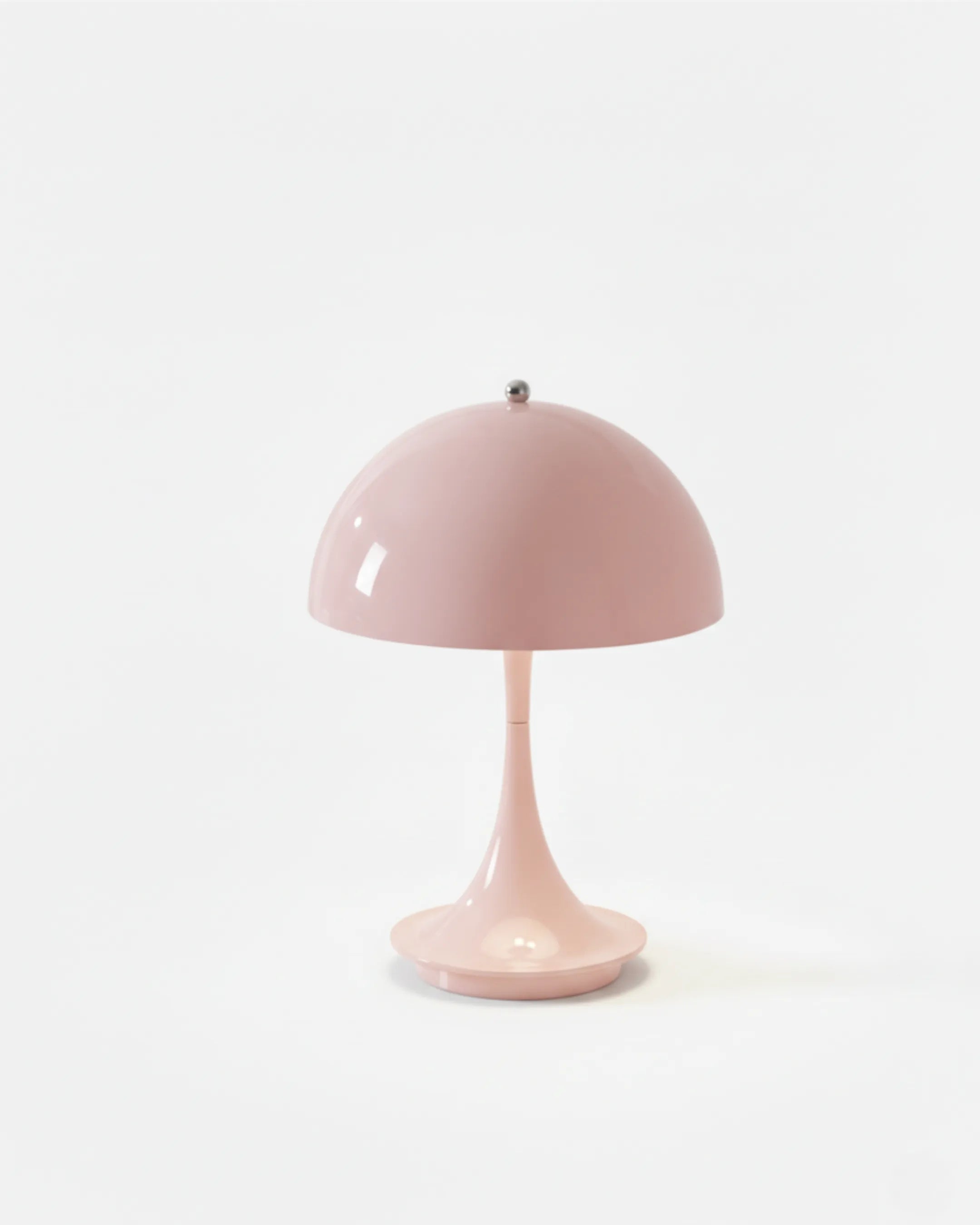lampe sans fil tactile rose modele mido korven studio