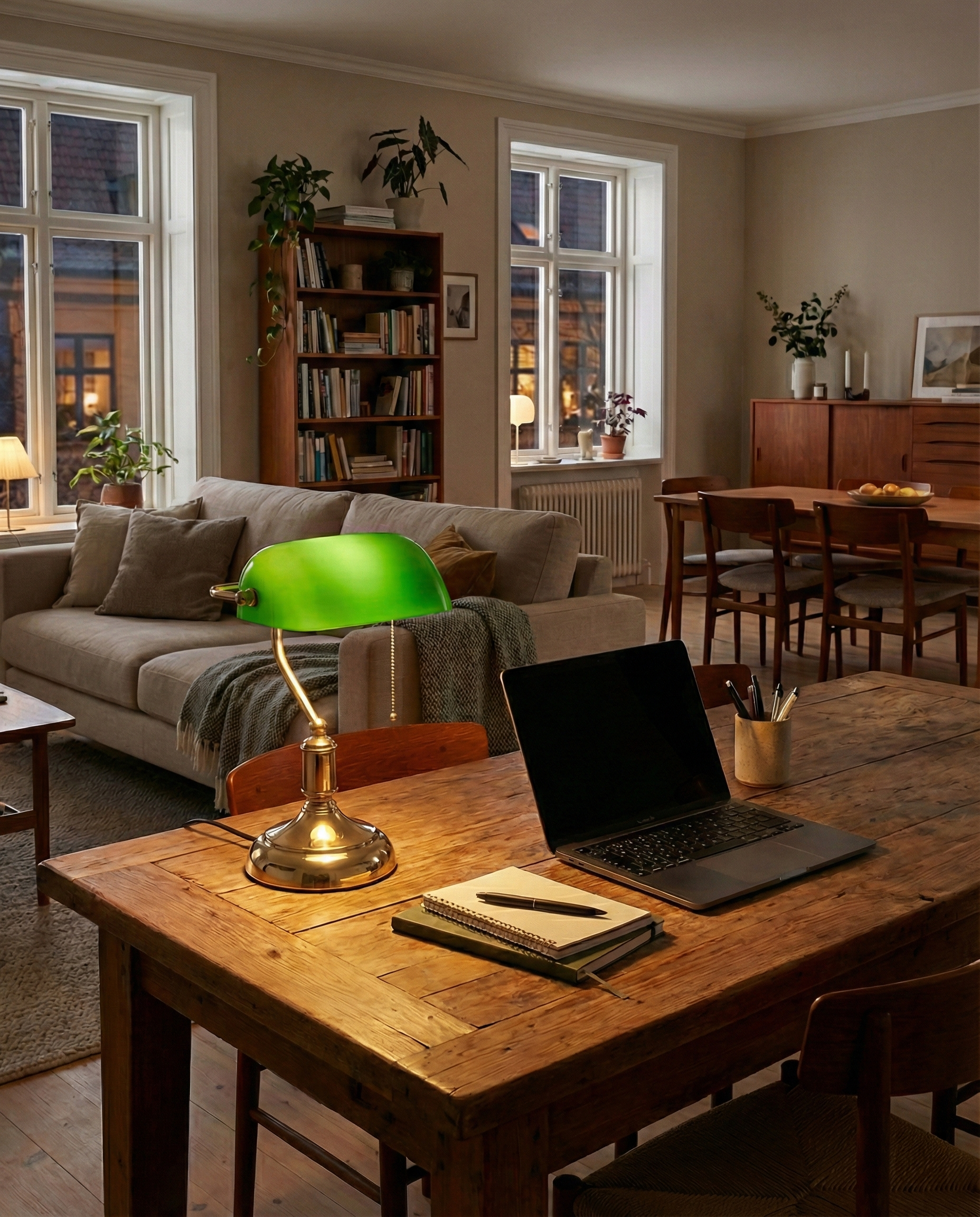 Retro Bank Desk Lamp Korven studio